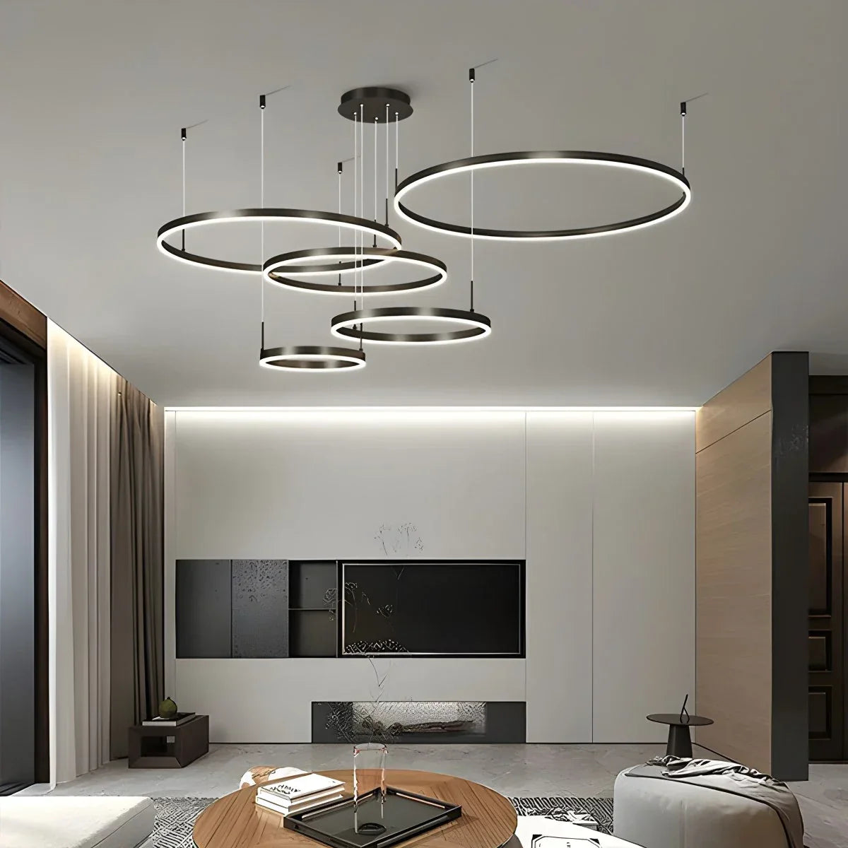 Circora Layered Ring Pendant Light