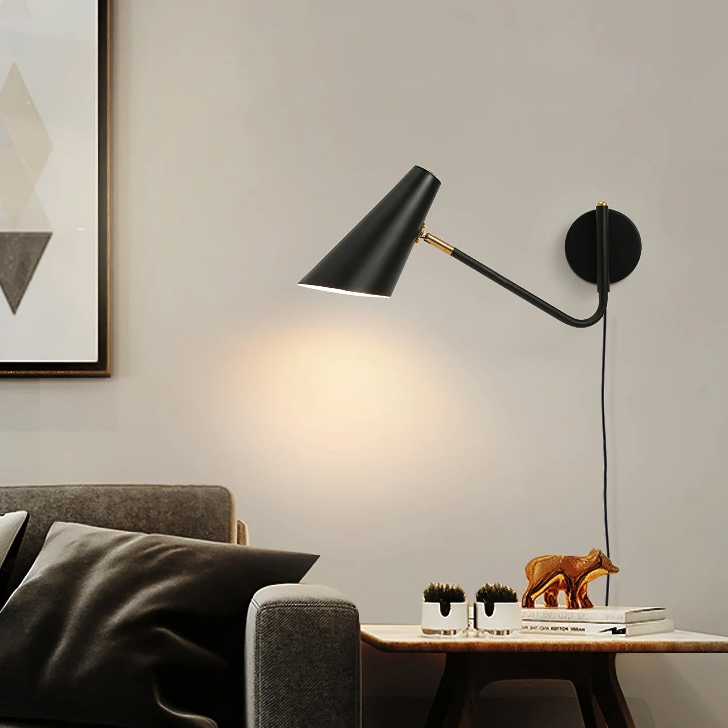 Arex Wall Light With Plug