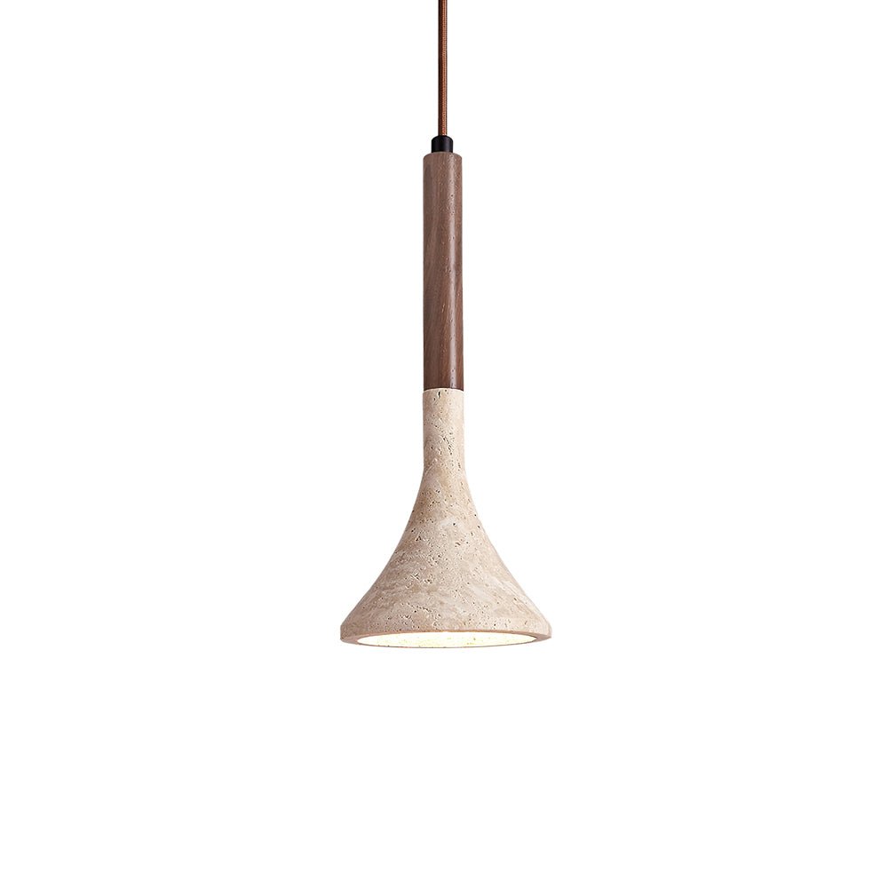 Lebomis Travertine Pendant Light