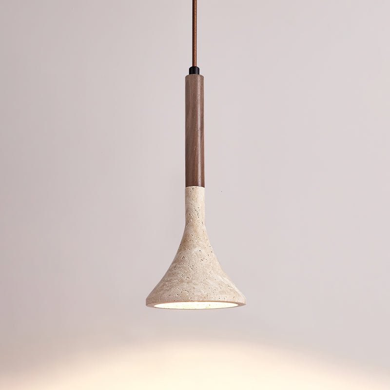 Lebomis Travertine Pendant Light