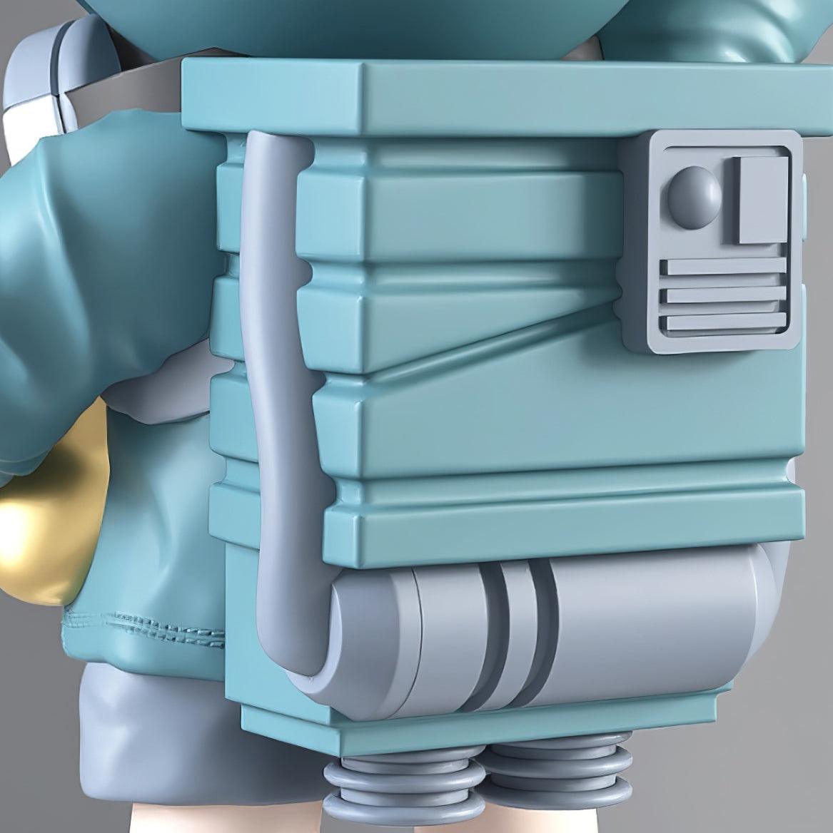 Fantasy Astronaut D Floor Lamp