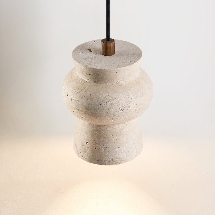 Maric Travertine Pendant Light