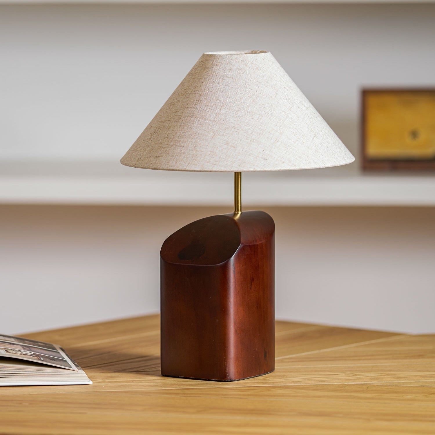 Tellon Wooden Table Lamp