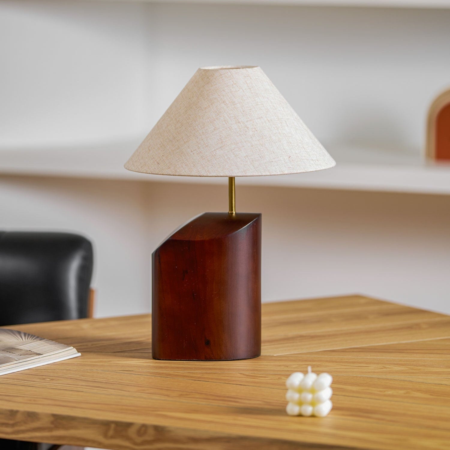 Tellon Wooden Table Lamp