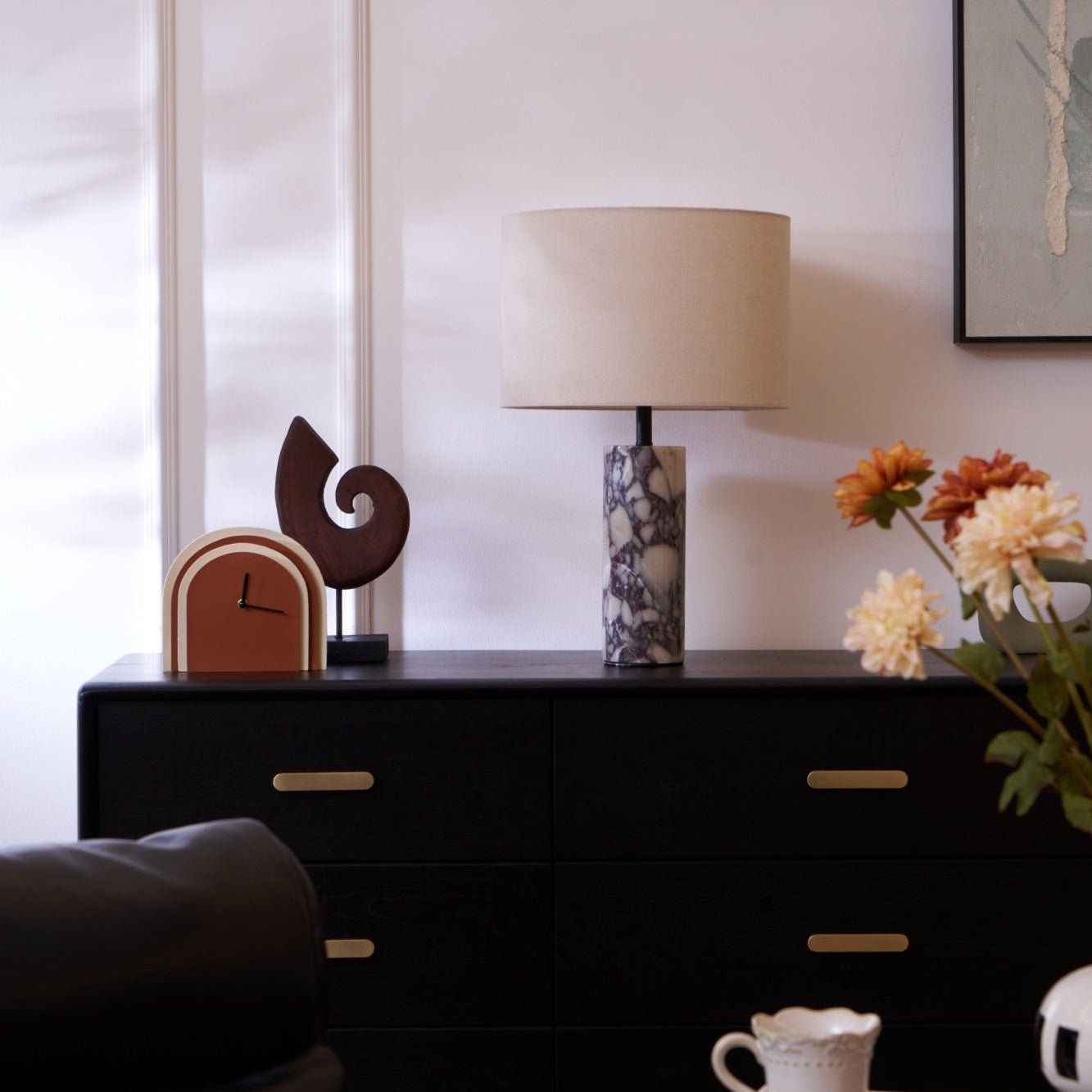 Aromefa Marble Table Lamp