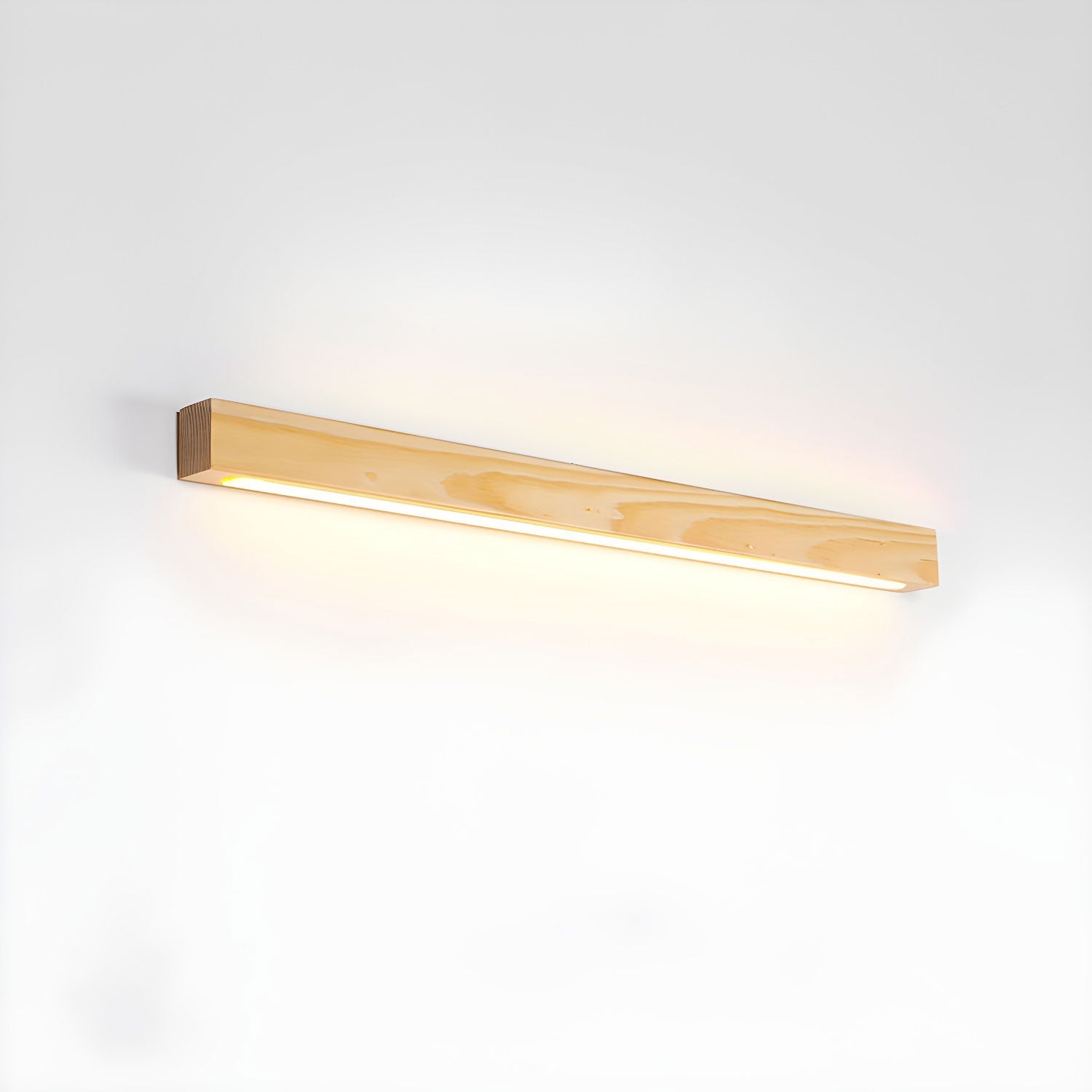 Meron Linear Wooden Wall Light