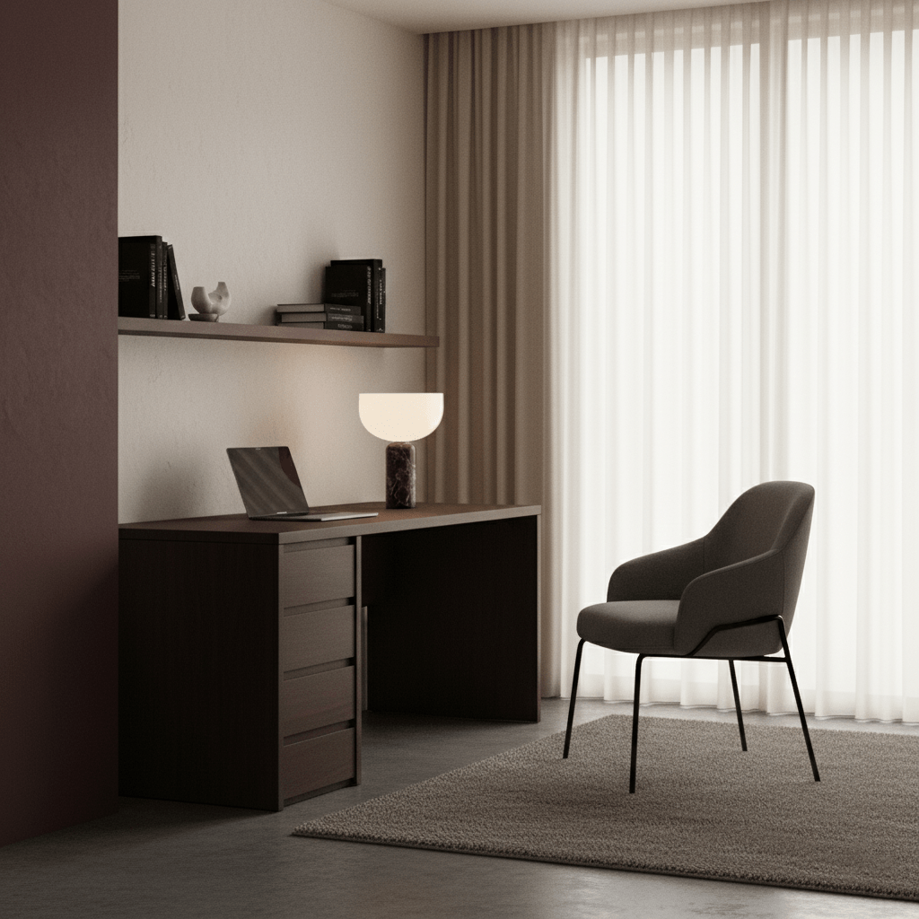 Kelmo Marble Table Lamp