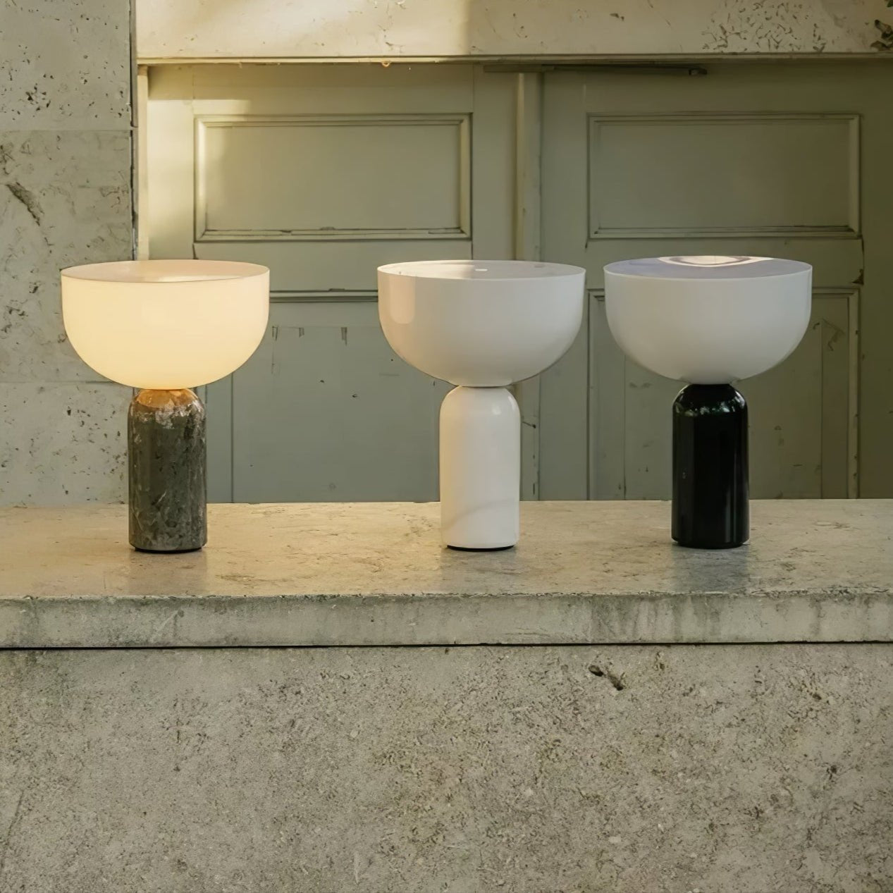 Kelmo Marble Table Lamp