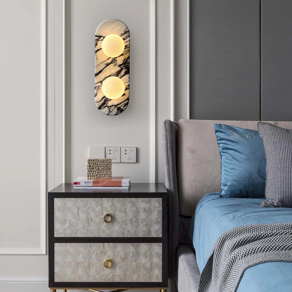 Aescon Marble Wall Light