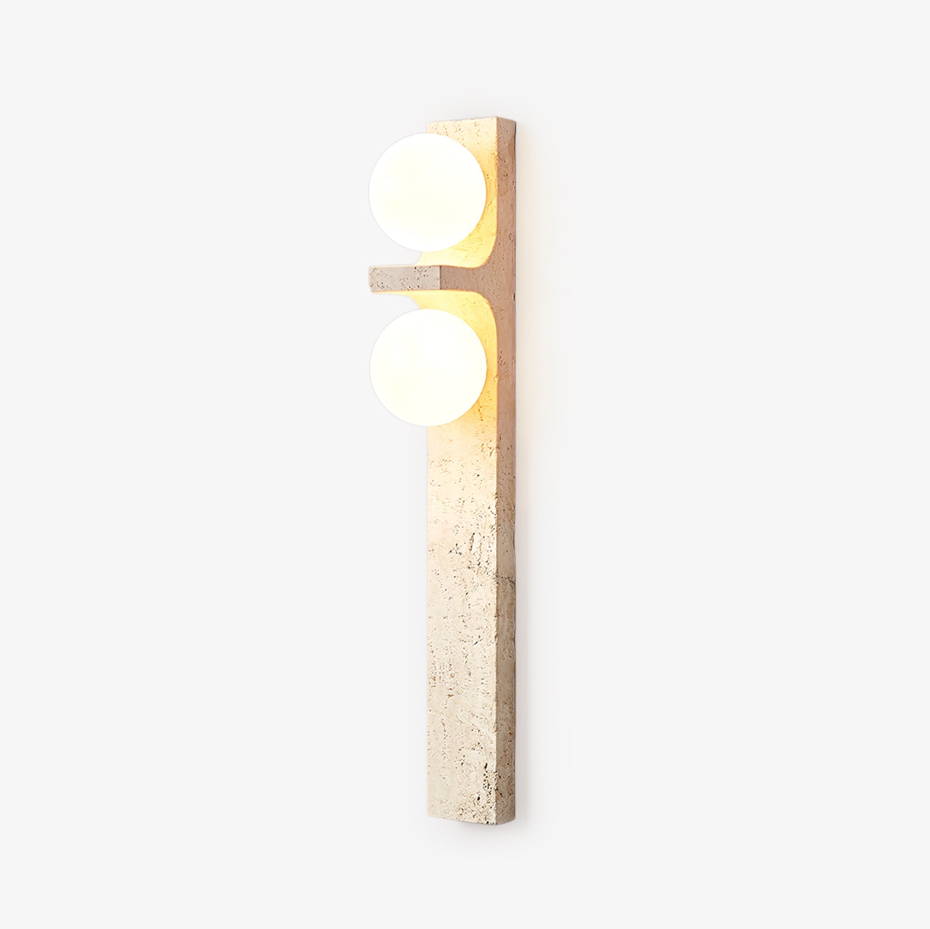 Asencis Natural Stone Wall Light