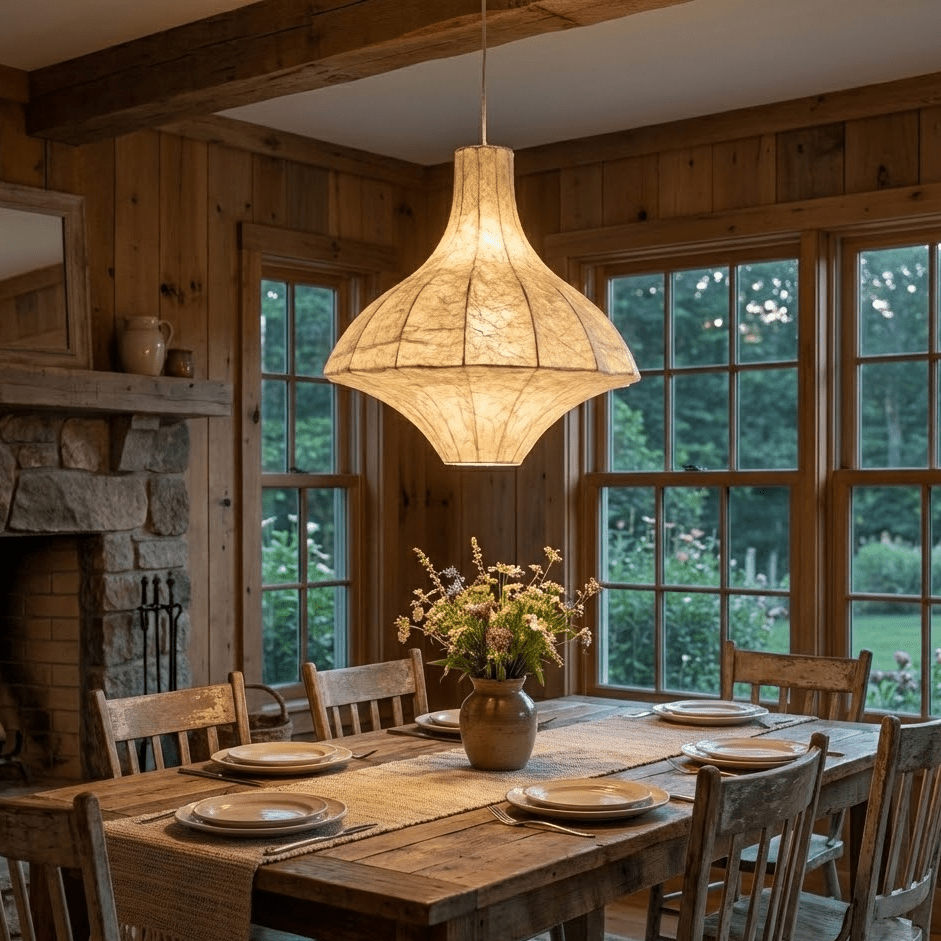 Taeyo Silk Pendant Light