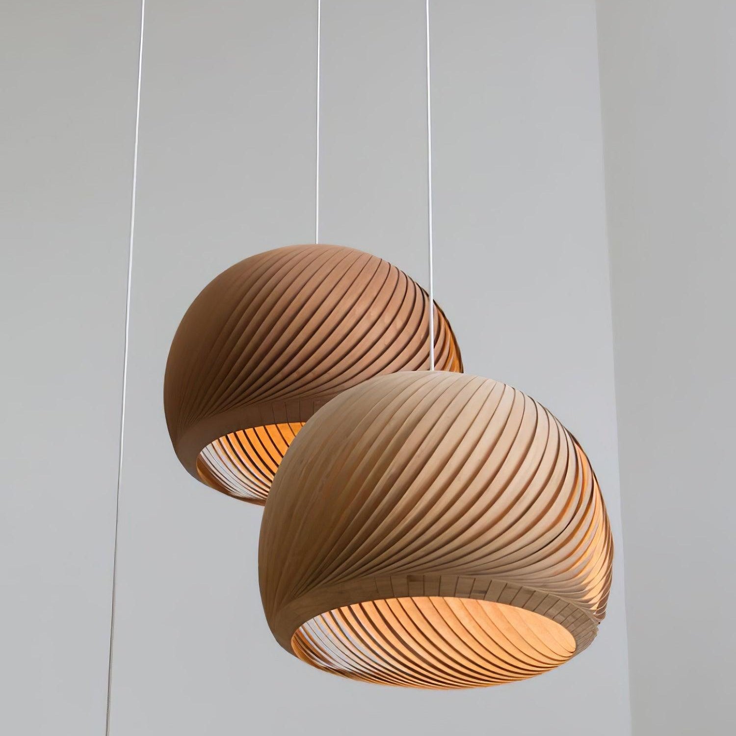 Auroze Wooden Pendant Light