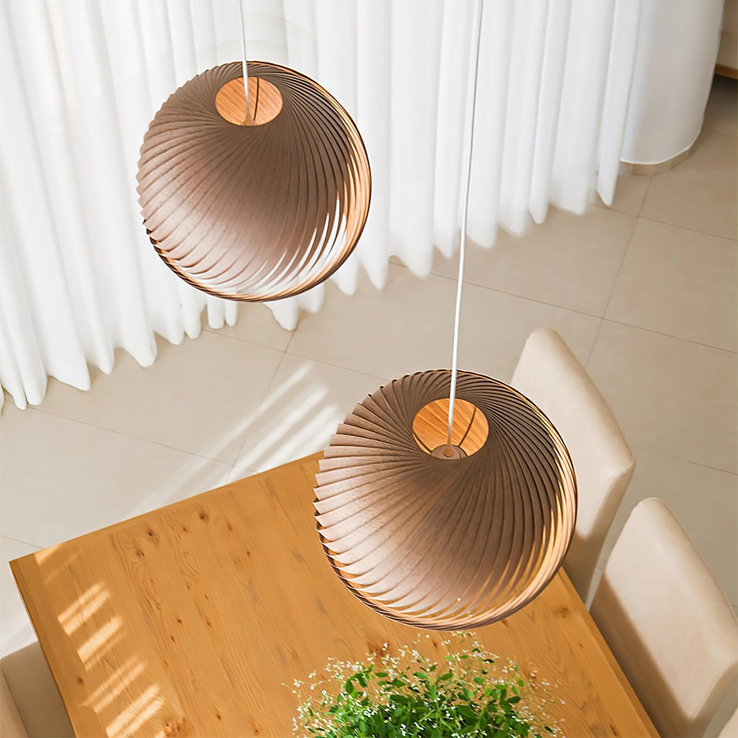 Auroze Wooden Pendant Light