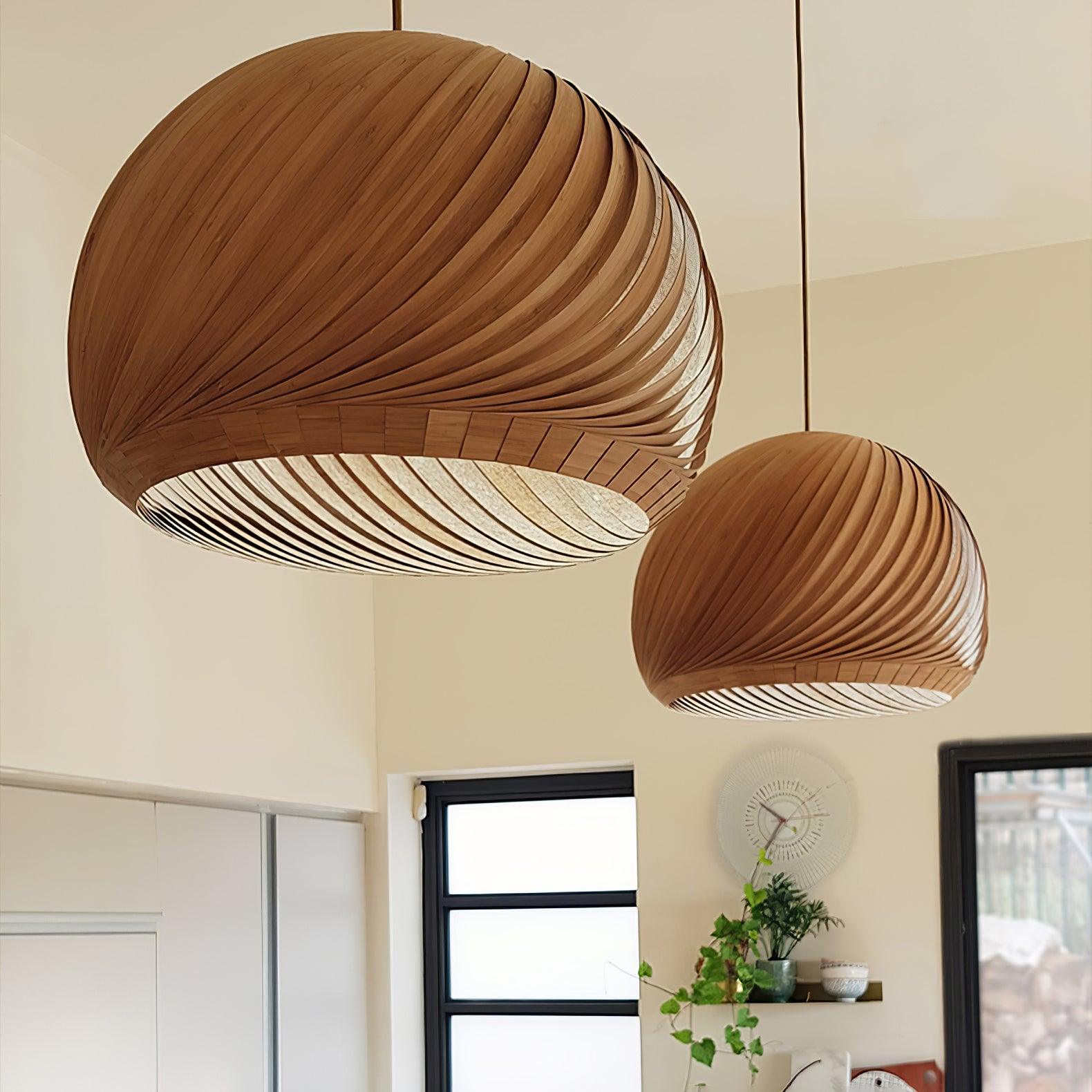 Auroze Wooden Pendant Light
