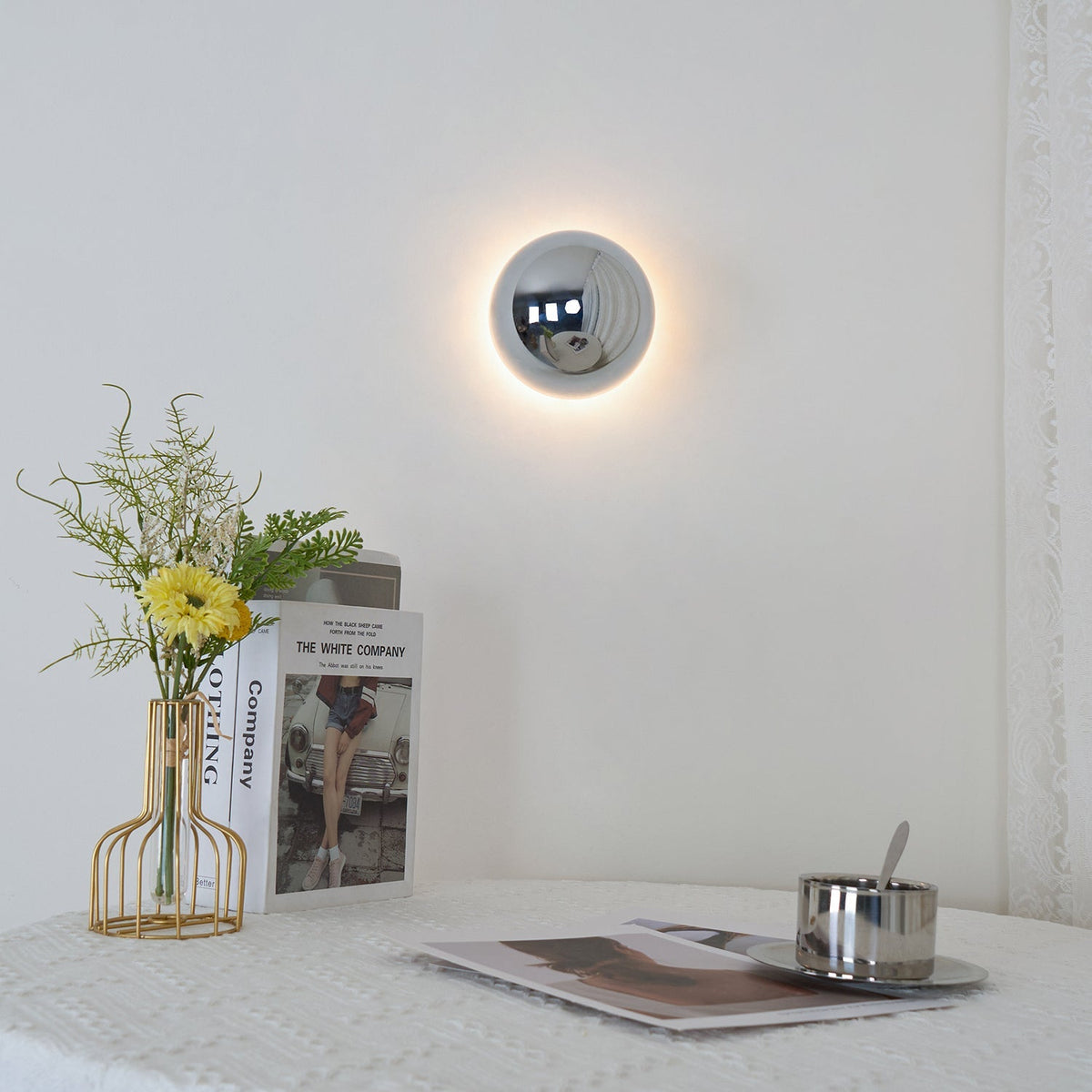 Polora Globe Wall Light