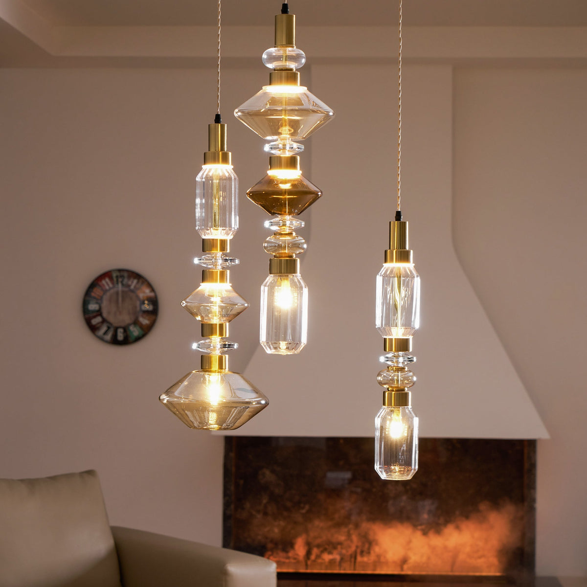 Grica Sculptural Pendant Light