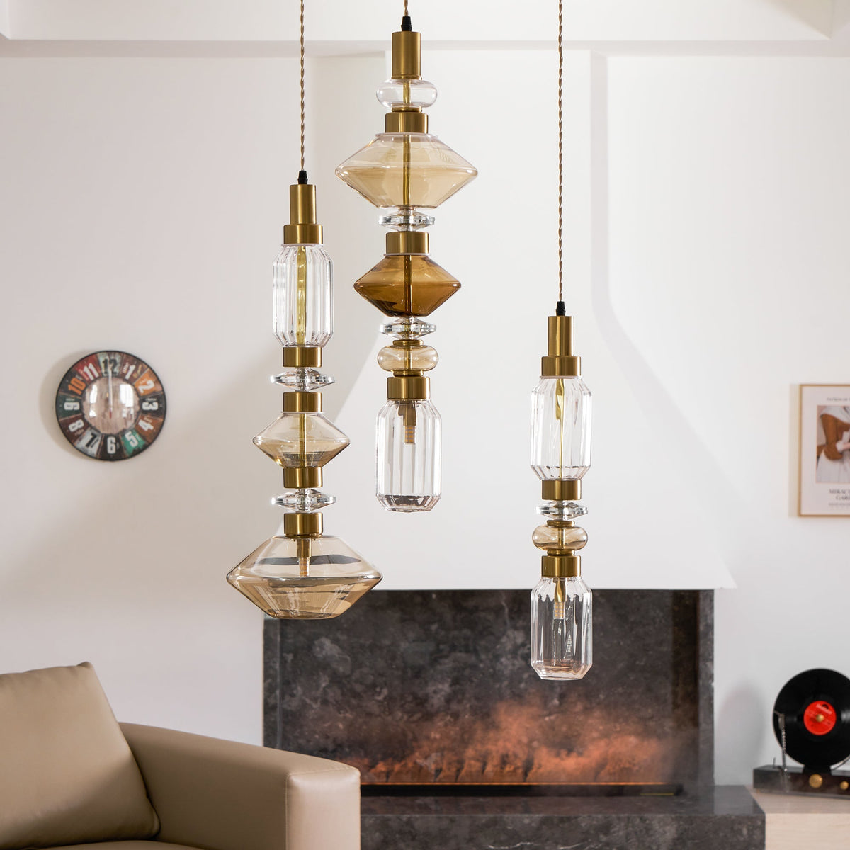 Grica Sculptural Pendant Light