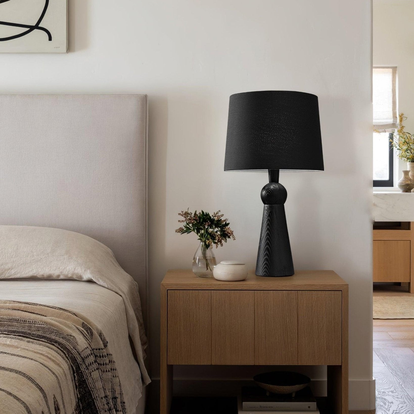 Betova Wooden Table Lamp