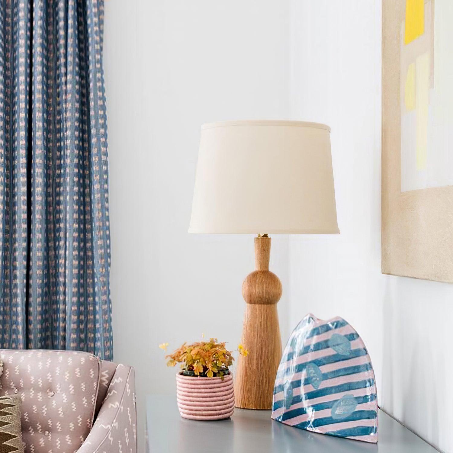 Betova Wooden Table Lamp
