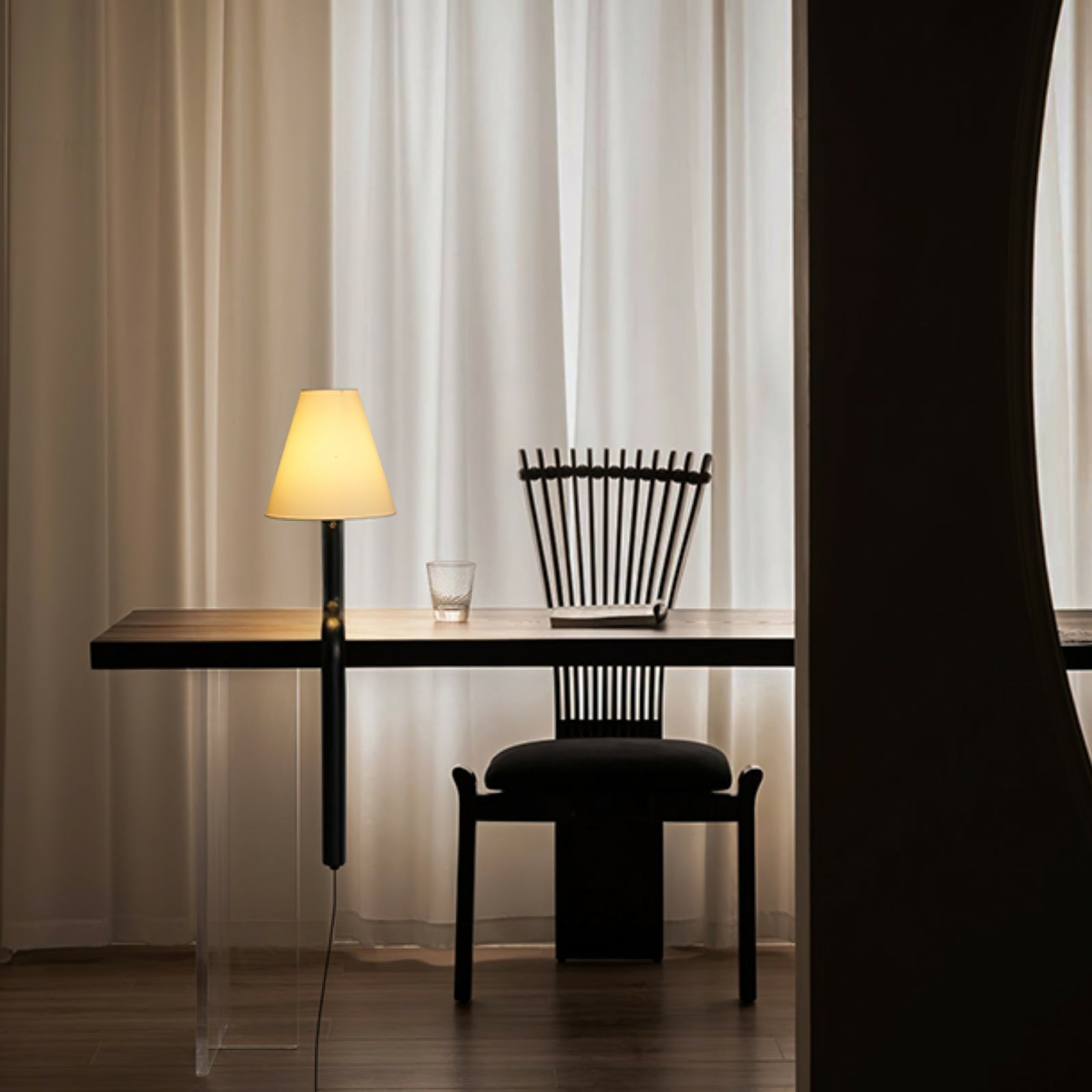 Bento Wooden Table Lamp