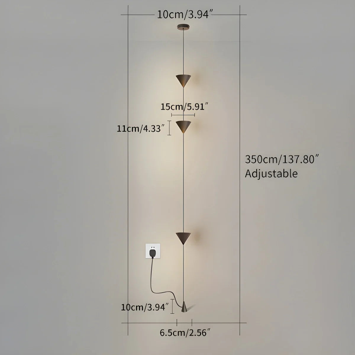 Libezo Floor to Ceiling Light
