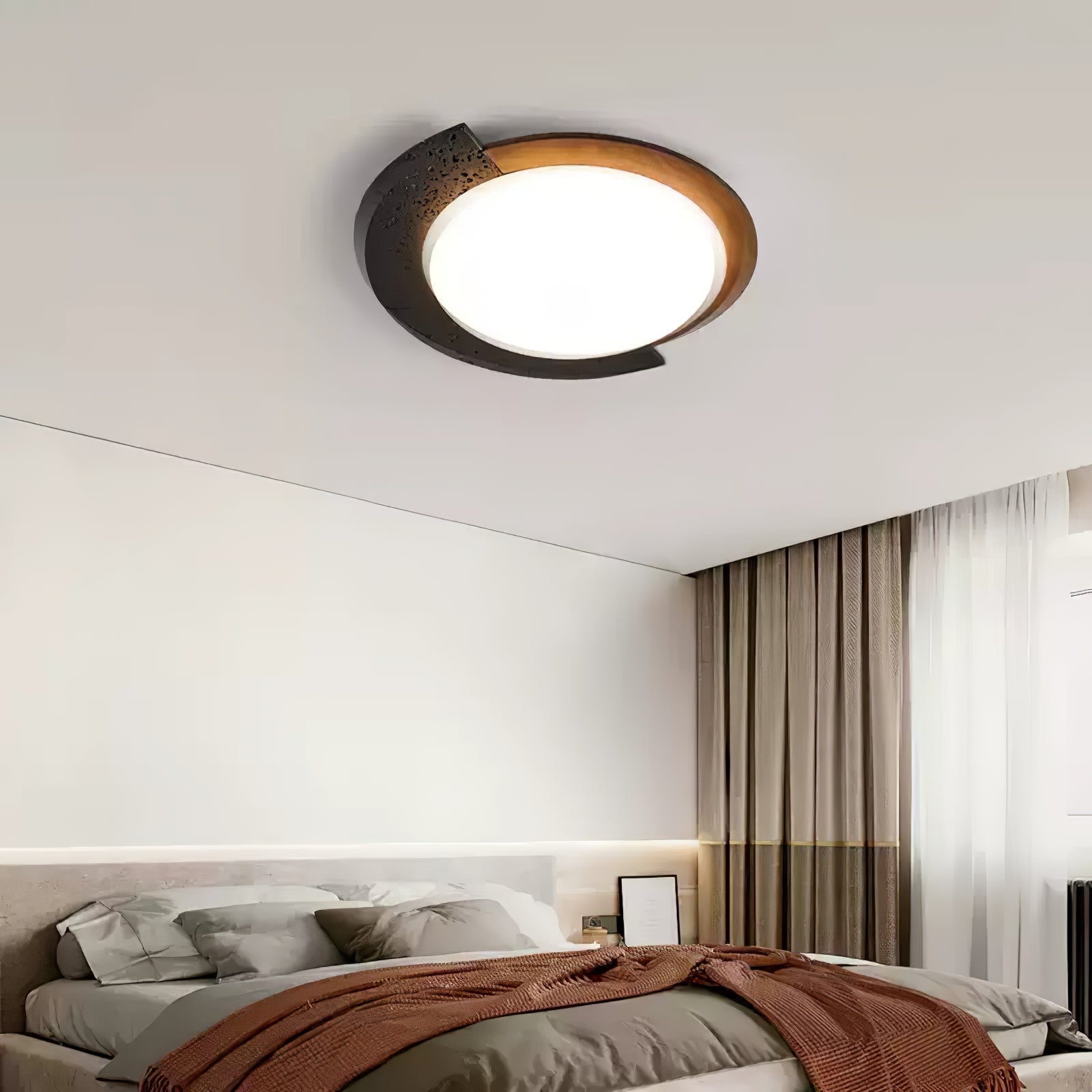 Blocesn Stone Ceiling Light