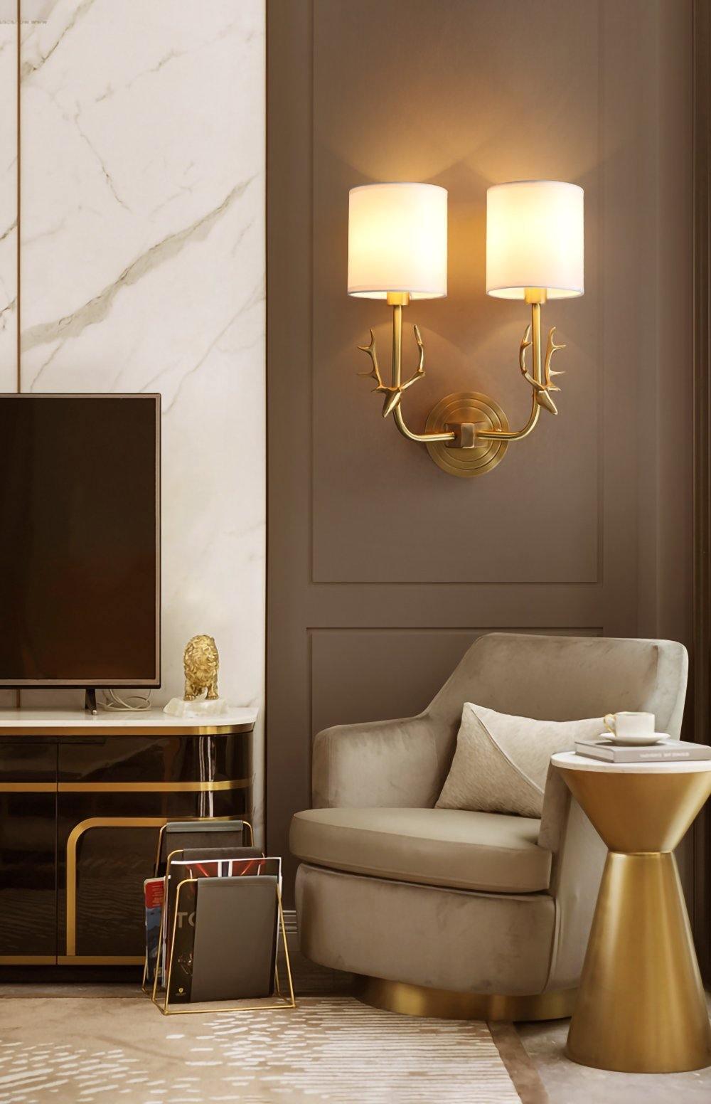 Varara Deer Wall Light