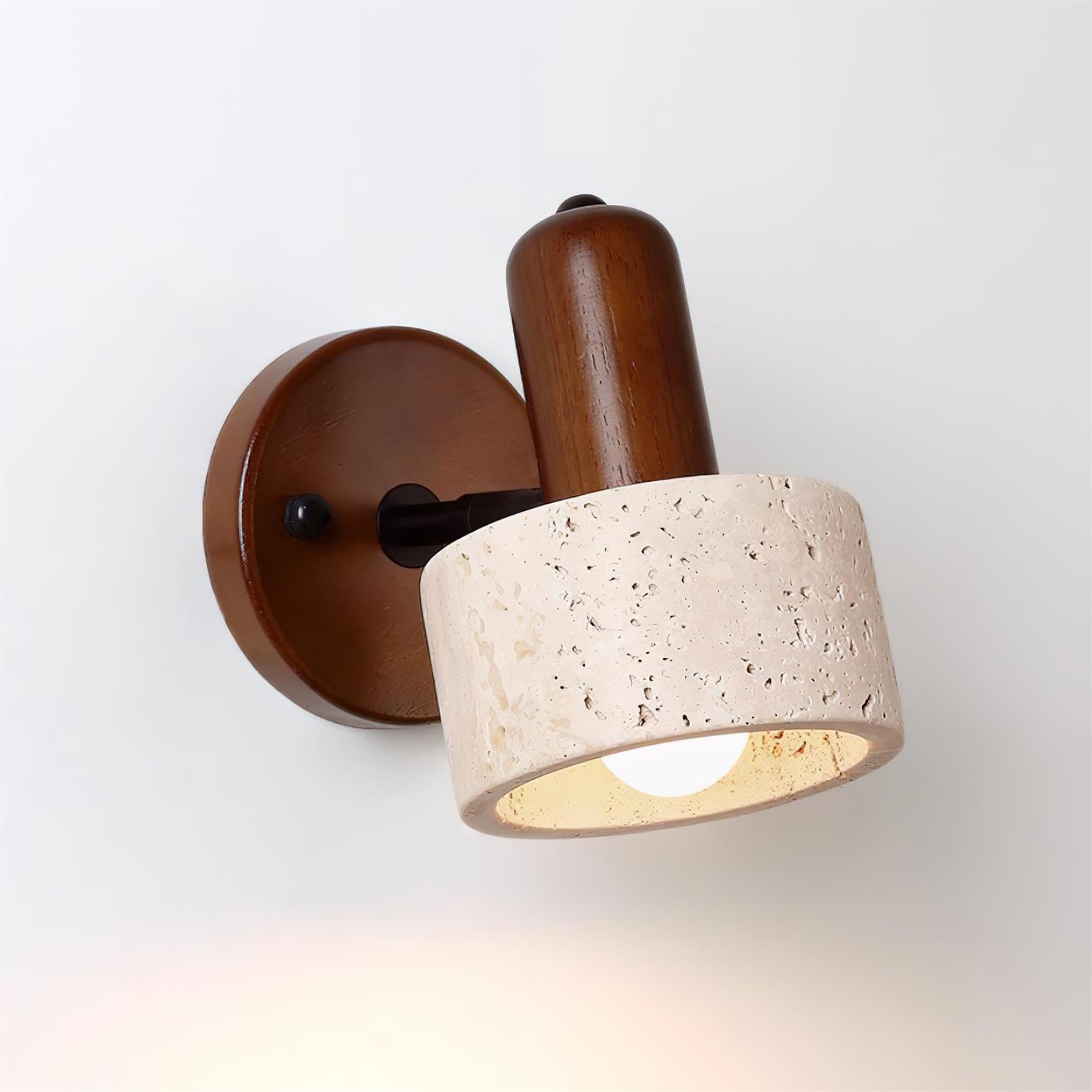 Belunis Natural Stone Wall Light