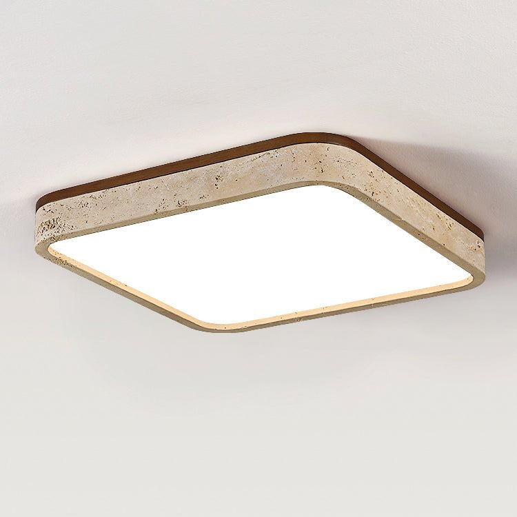 Colemis Travertine Ceiling Light