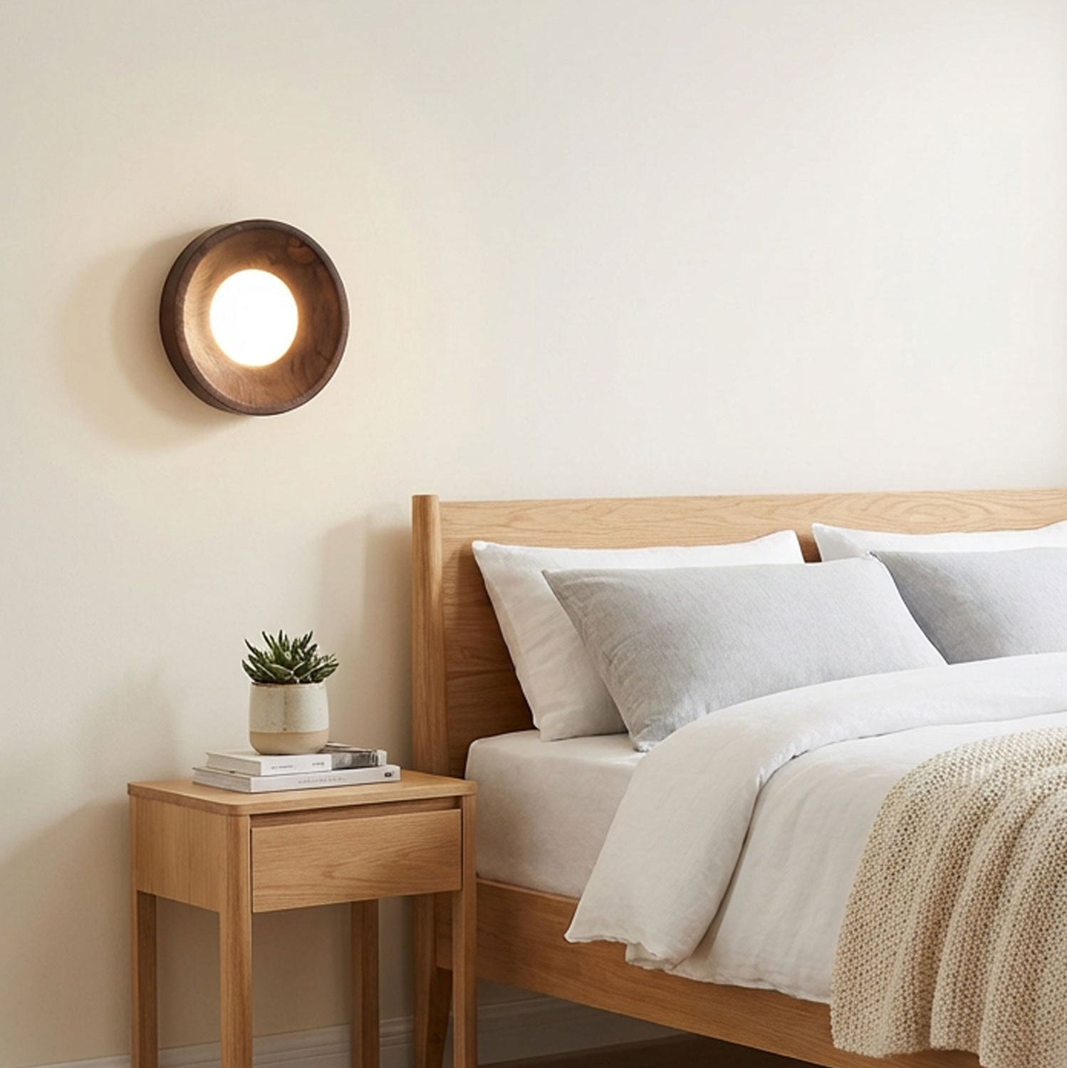 Cobell Wooden Wall Light