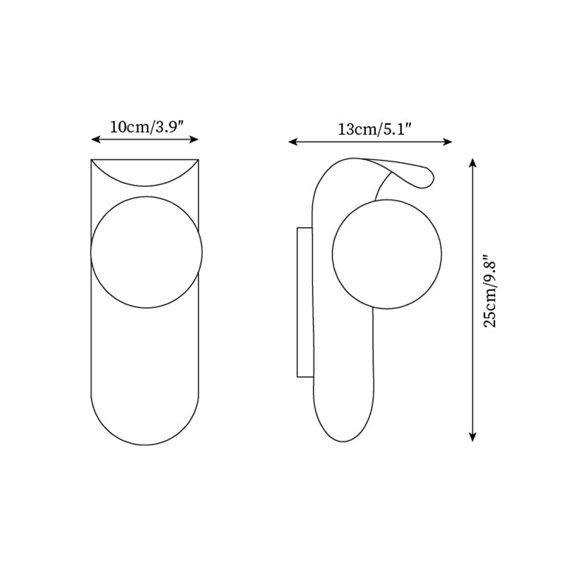 Lyrace Wall Light