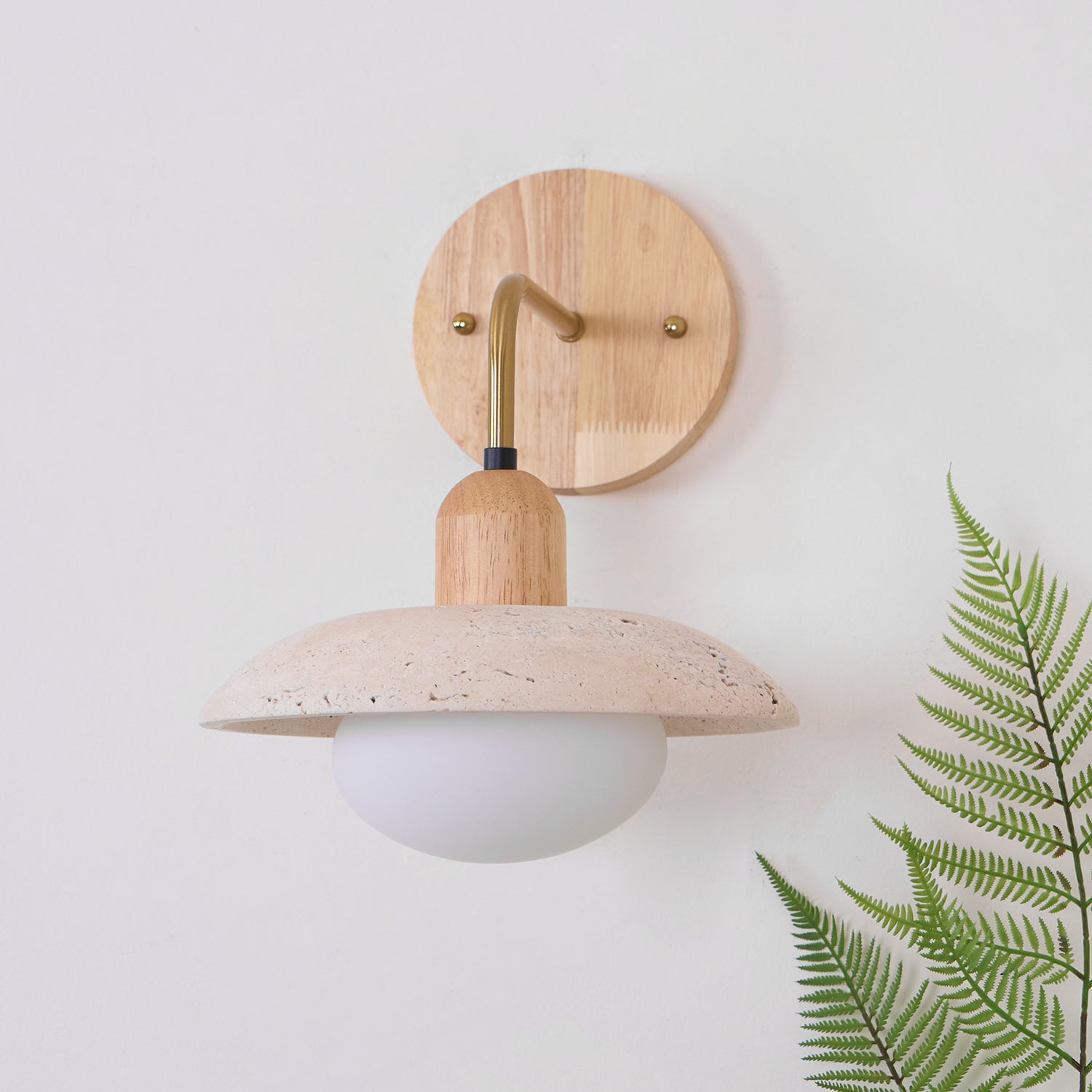 Taleno Travertine Wall Light