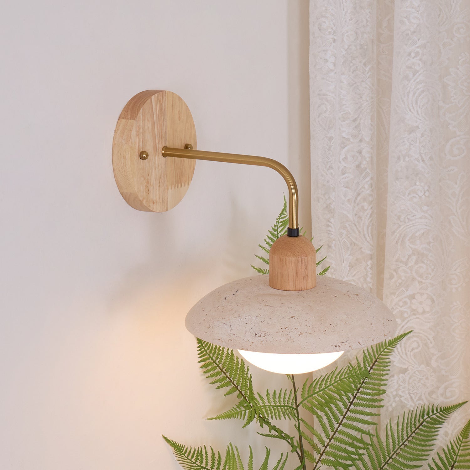 Taleno Travertine Wall Light