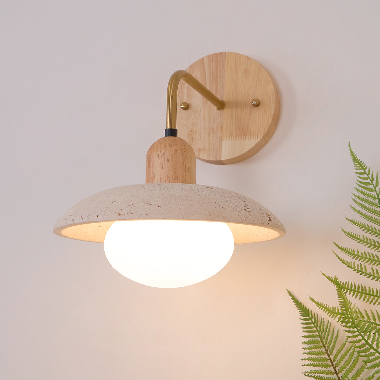 Taleno Travertine Wall Light