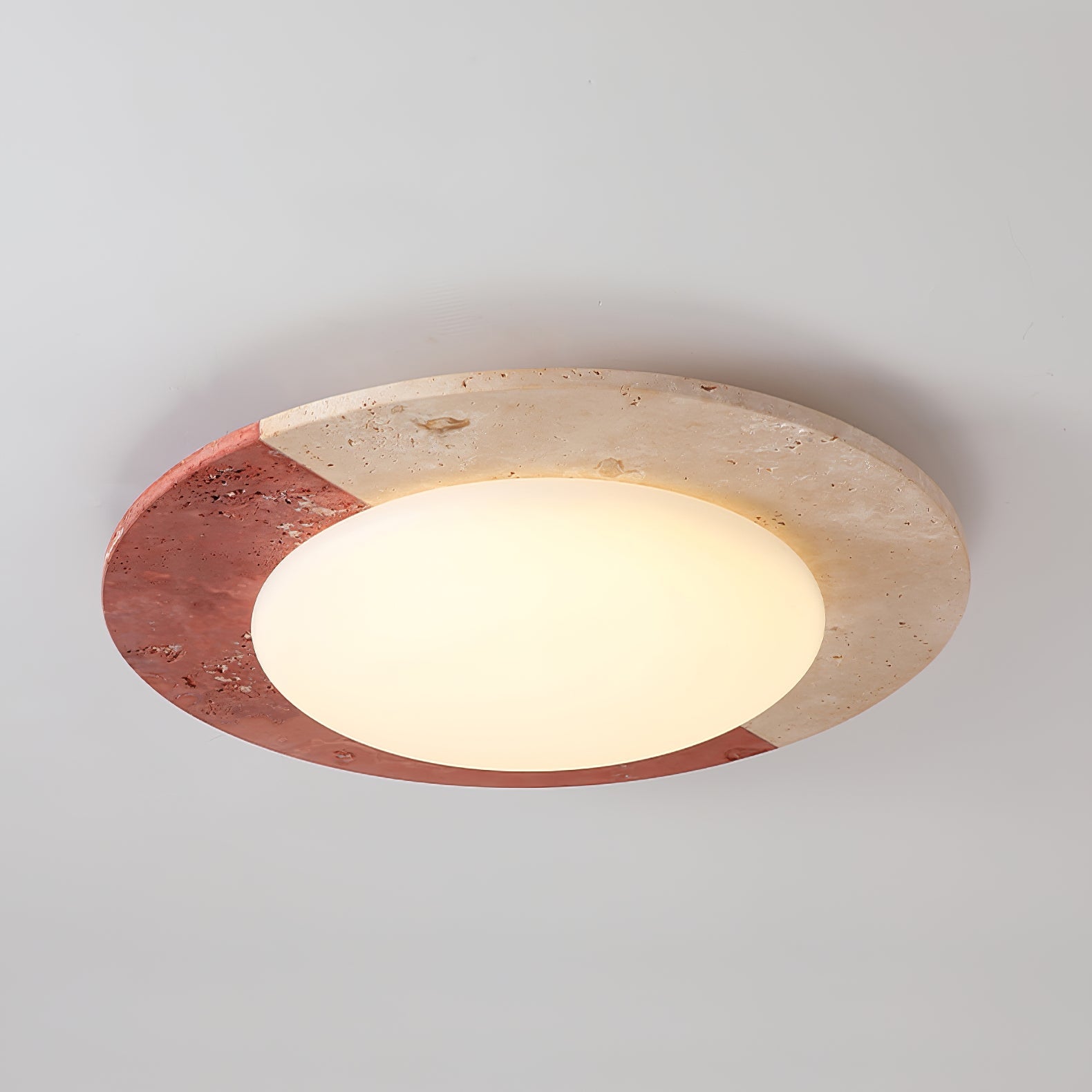 Cemofis Travertine Ceiling Light