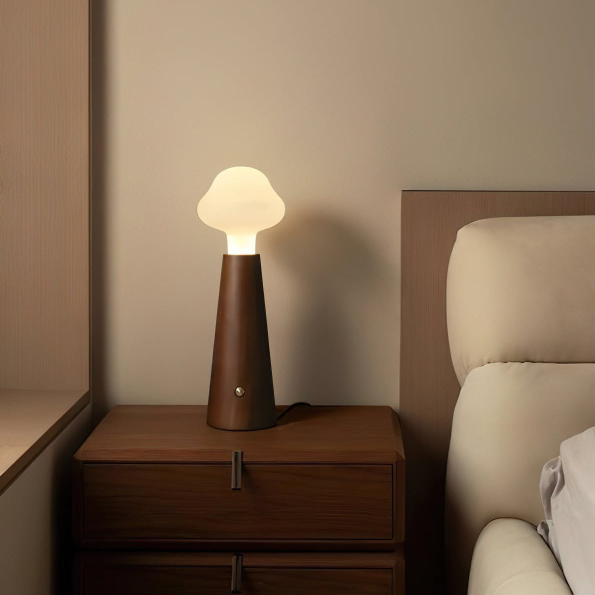 Mooshy Wooden Table Lamp