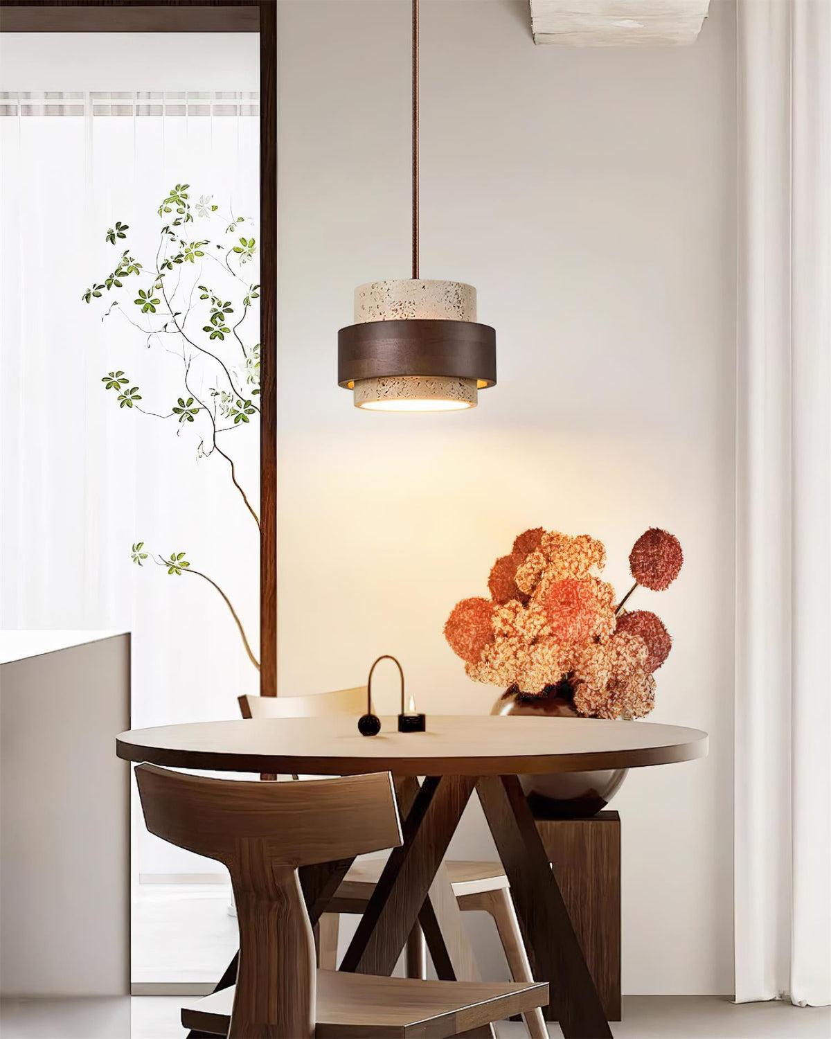 Kekolo Cylindrical Pendant Light