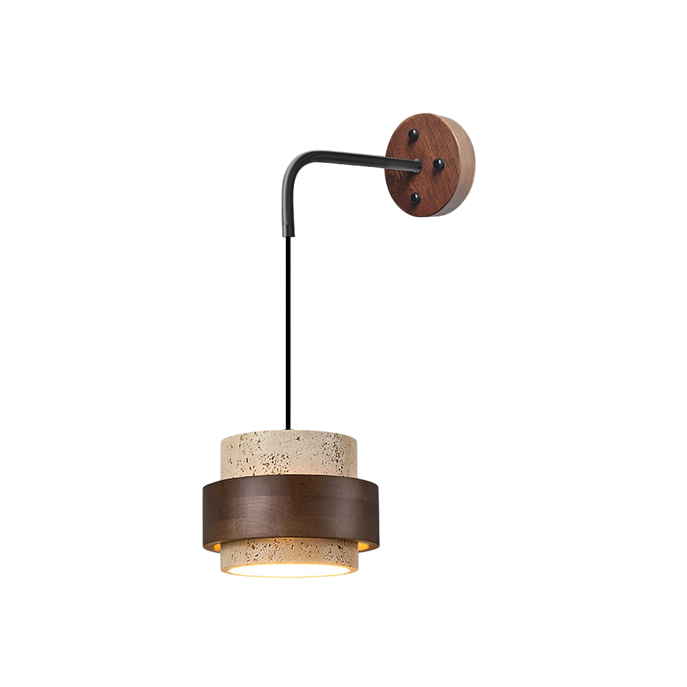 Juvetta Travertine Wall Light