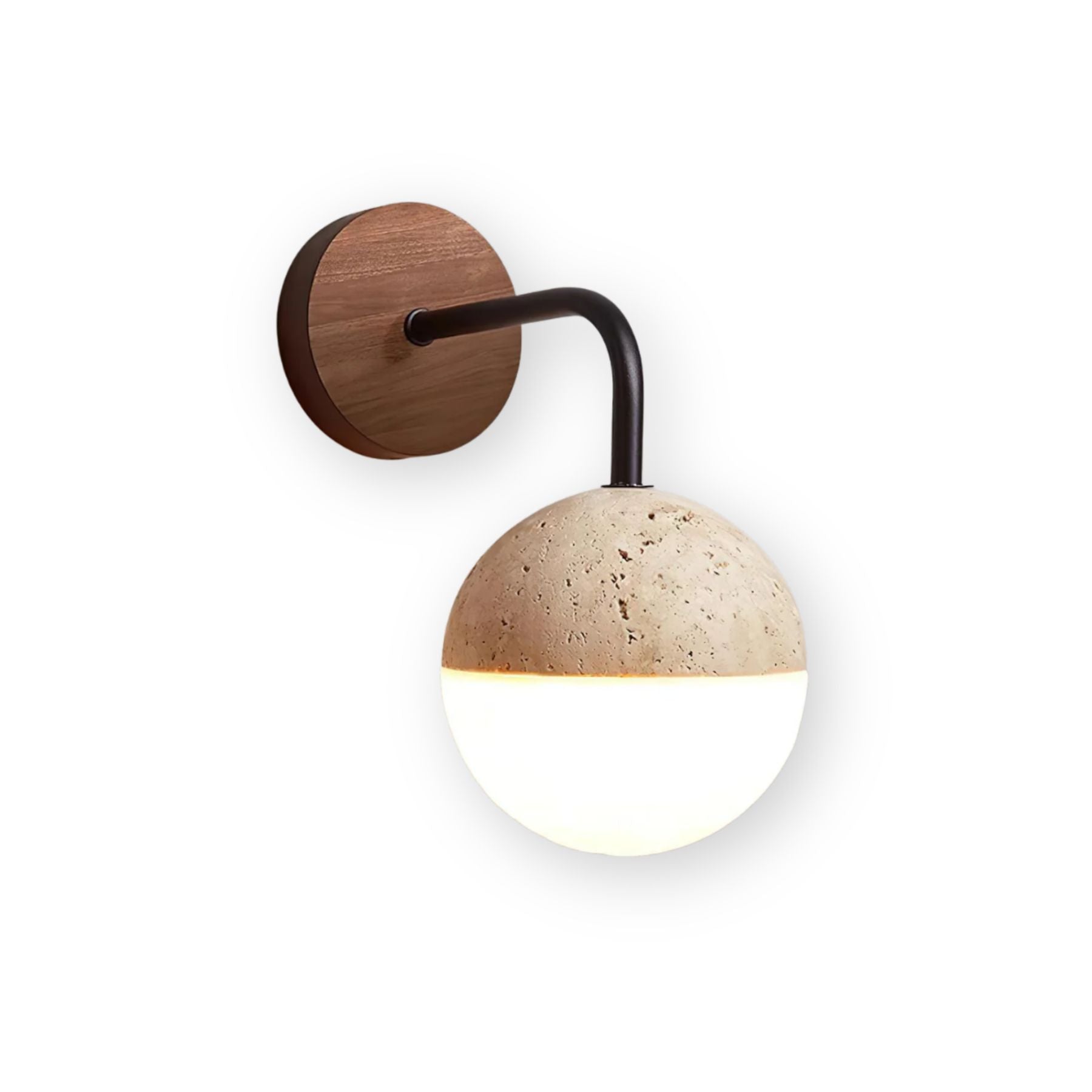 Boilin Natural Stone Wall Light