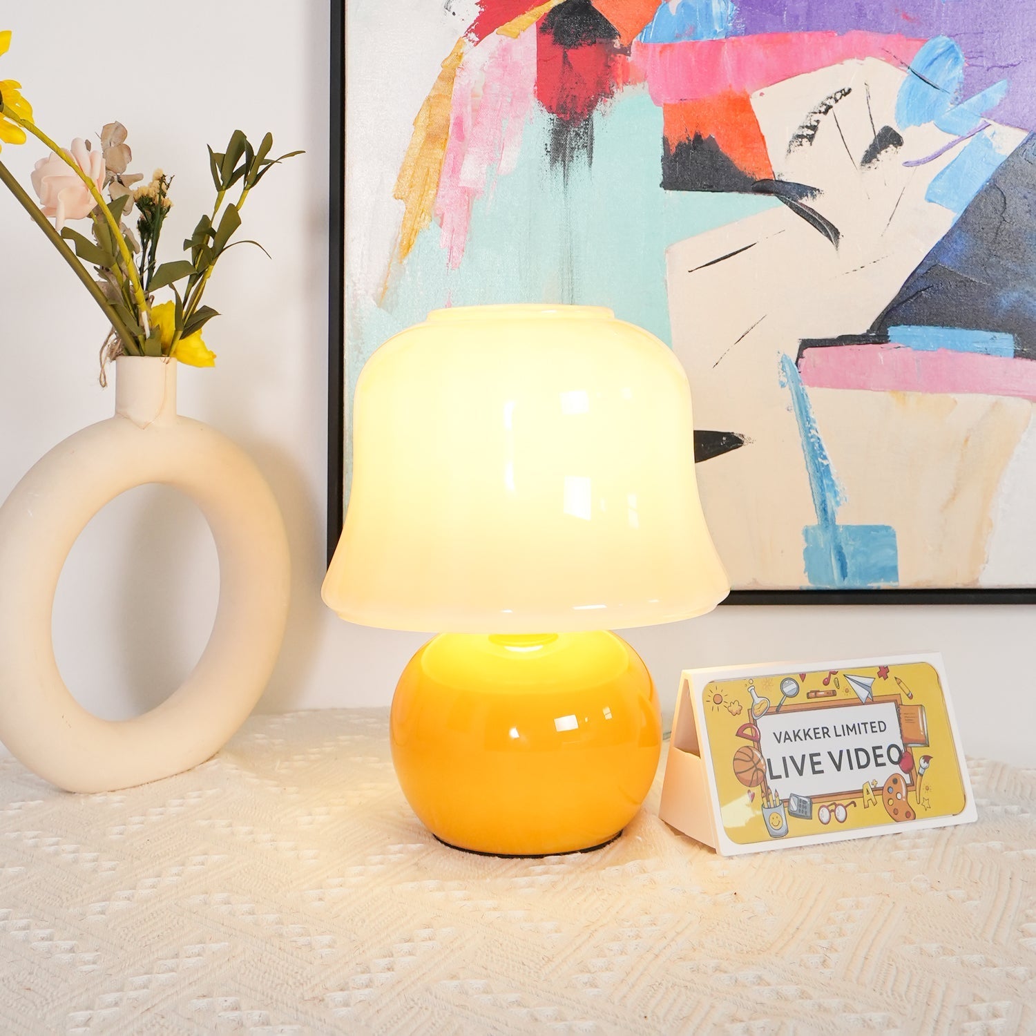 Cosmy Mushroom Table Lamp