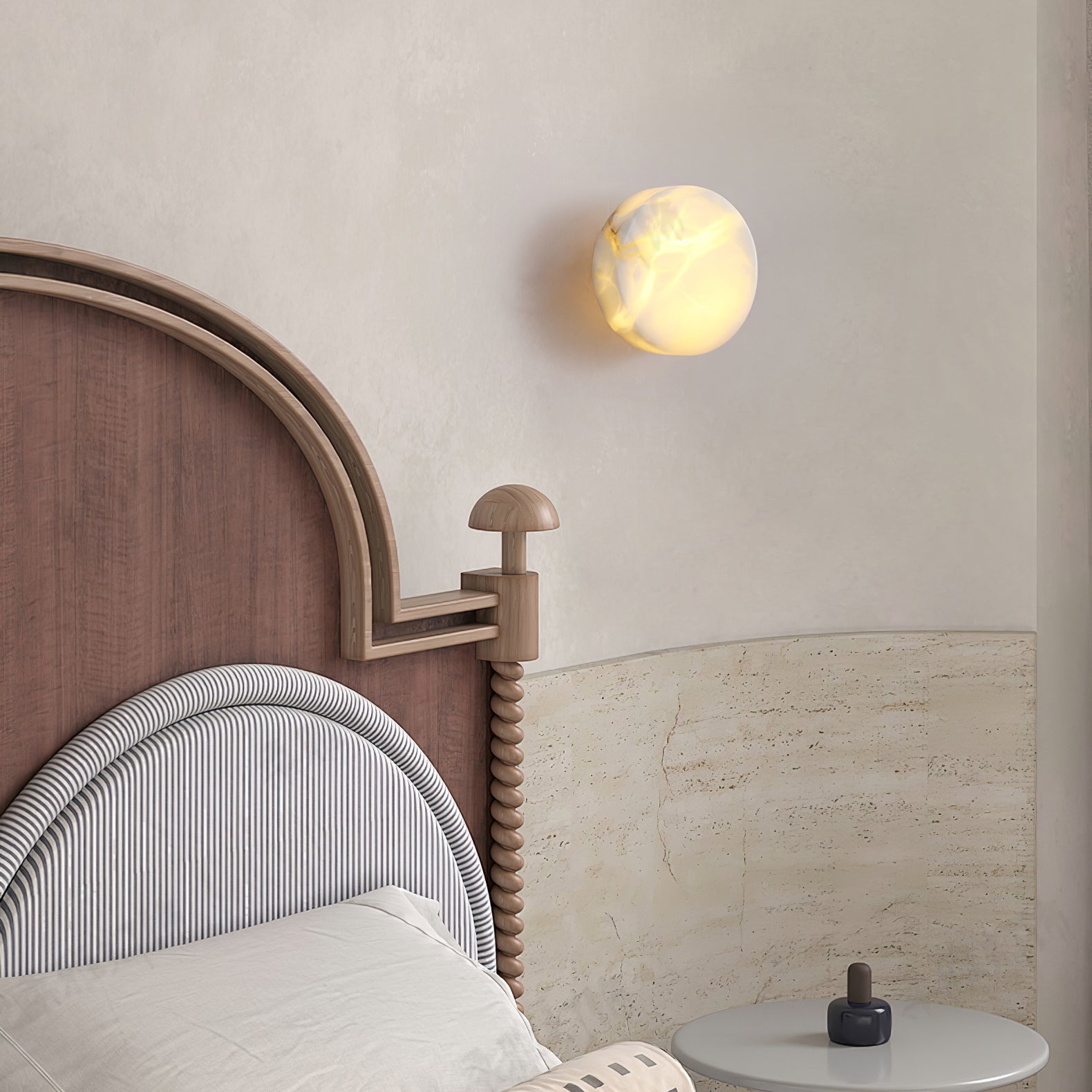 Yovena Alabaster Wall Light