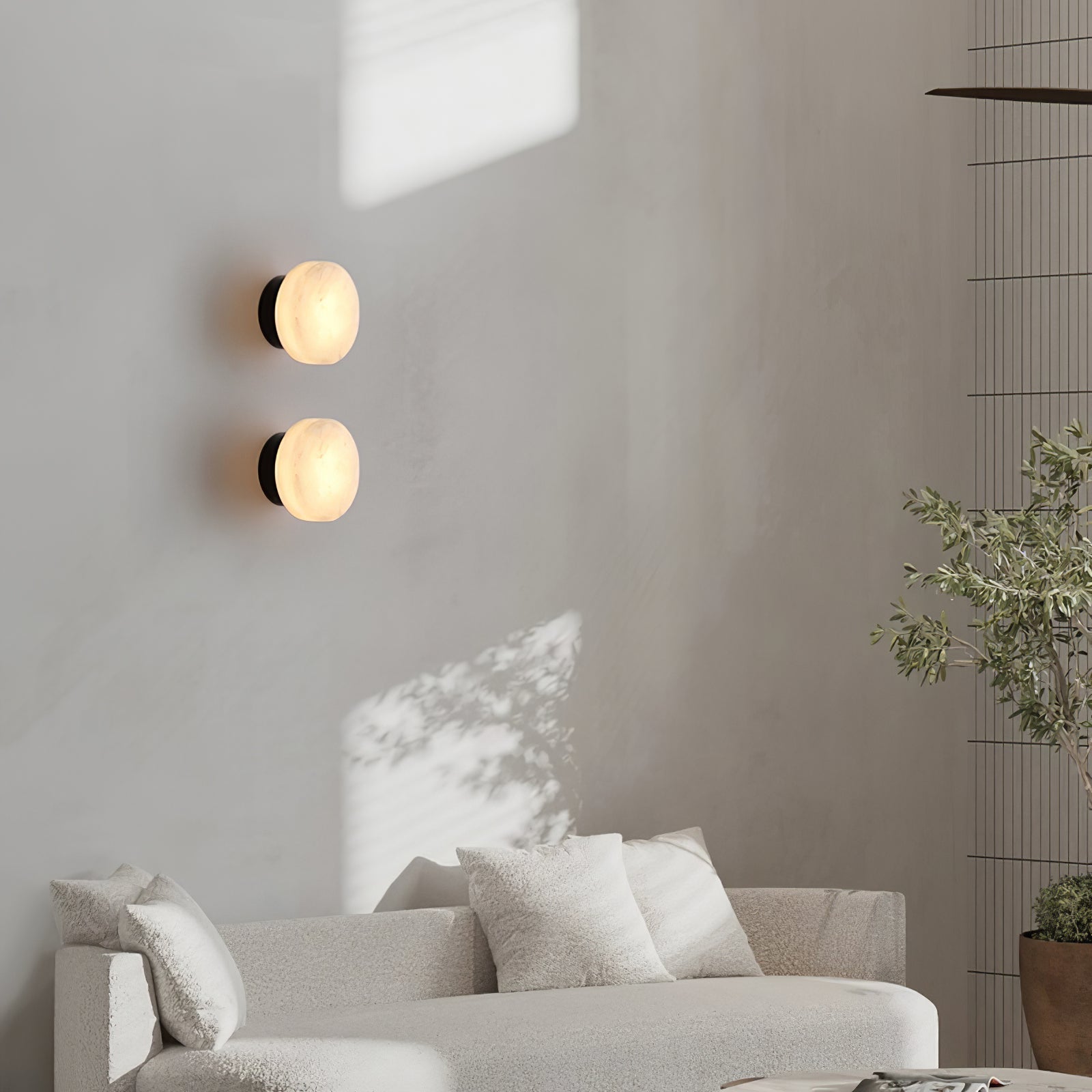 Yovena Alabaster Wall Light