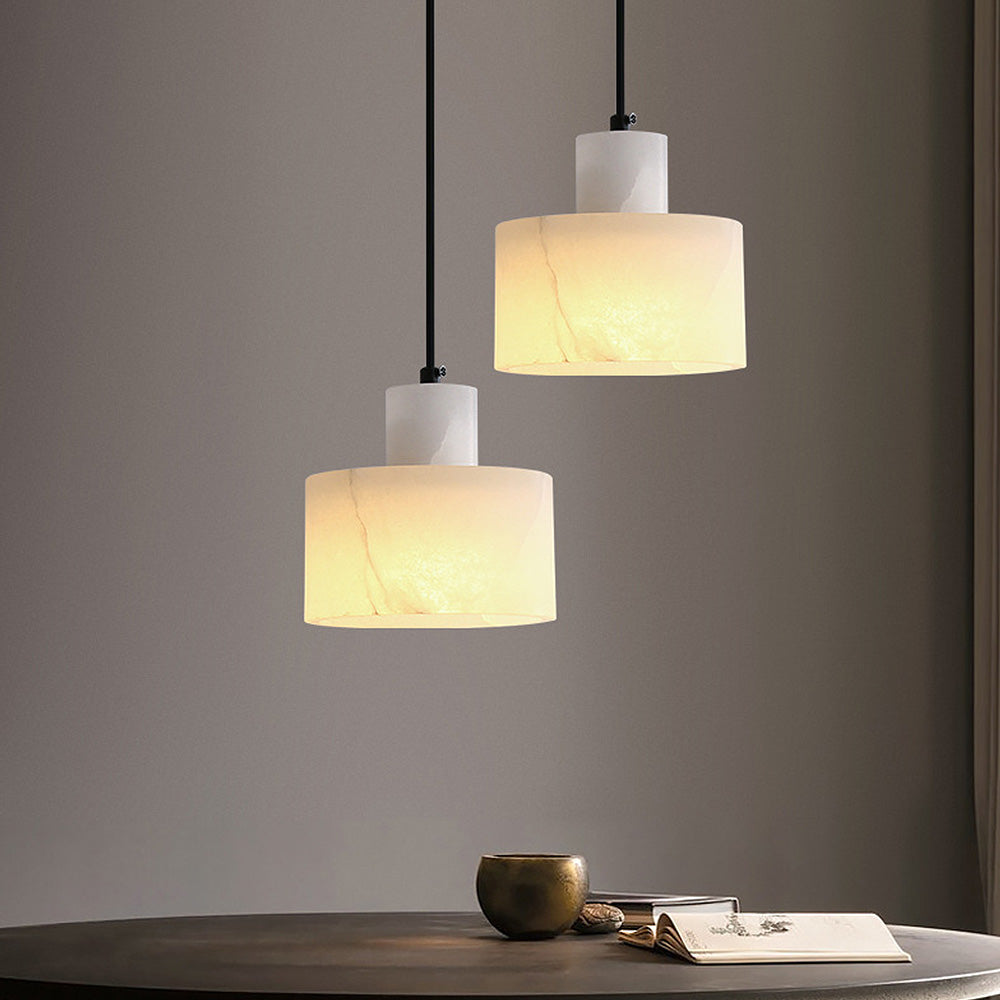 Ravelo Alabaster Pendant Light