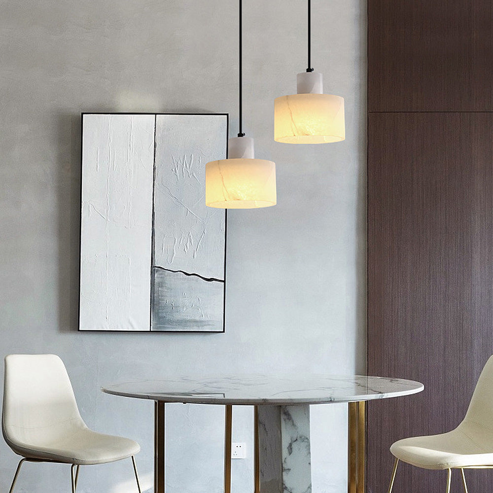 Ravelo Alabaster Pendant Light