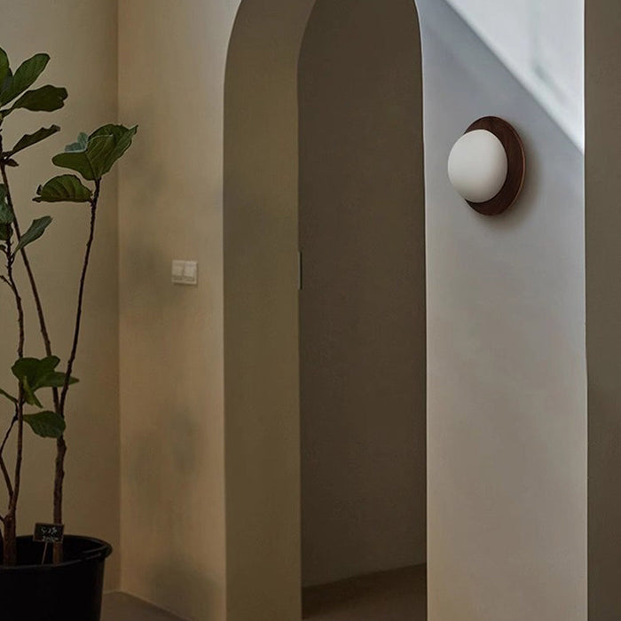 Ozon Wooden Wall Light