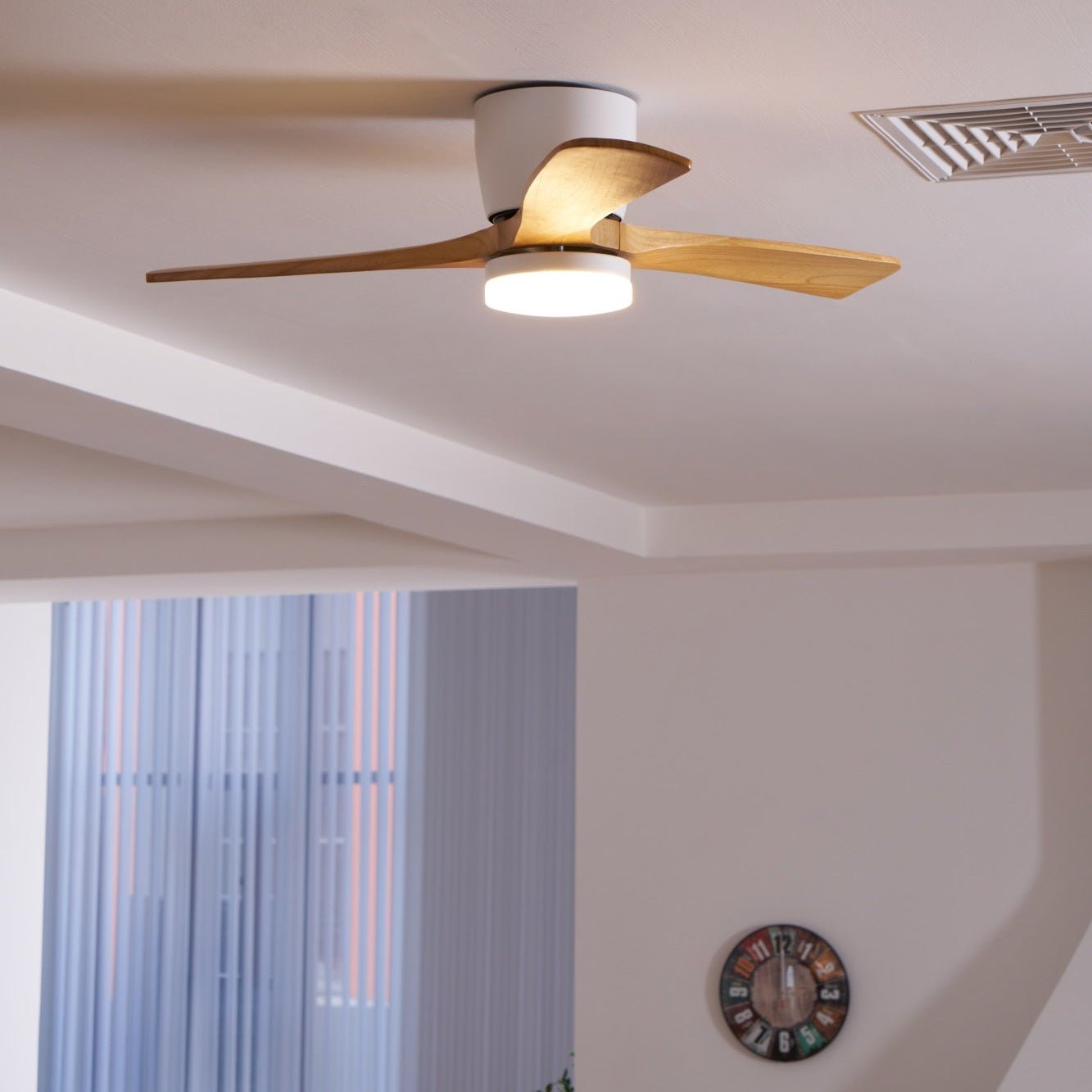 Lyio Wooden LED Ceiling Fan