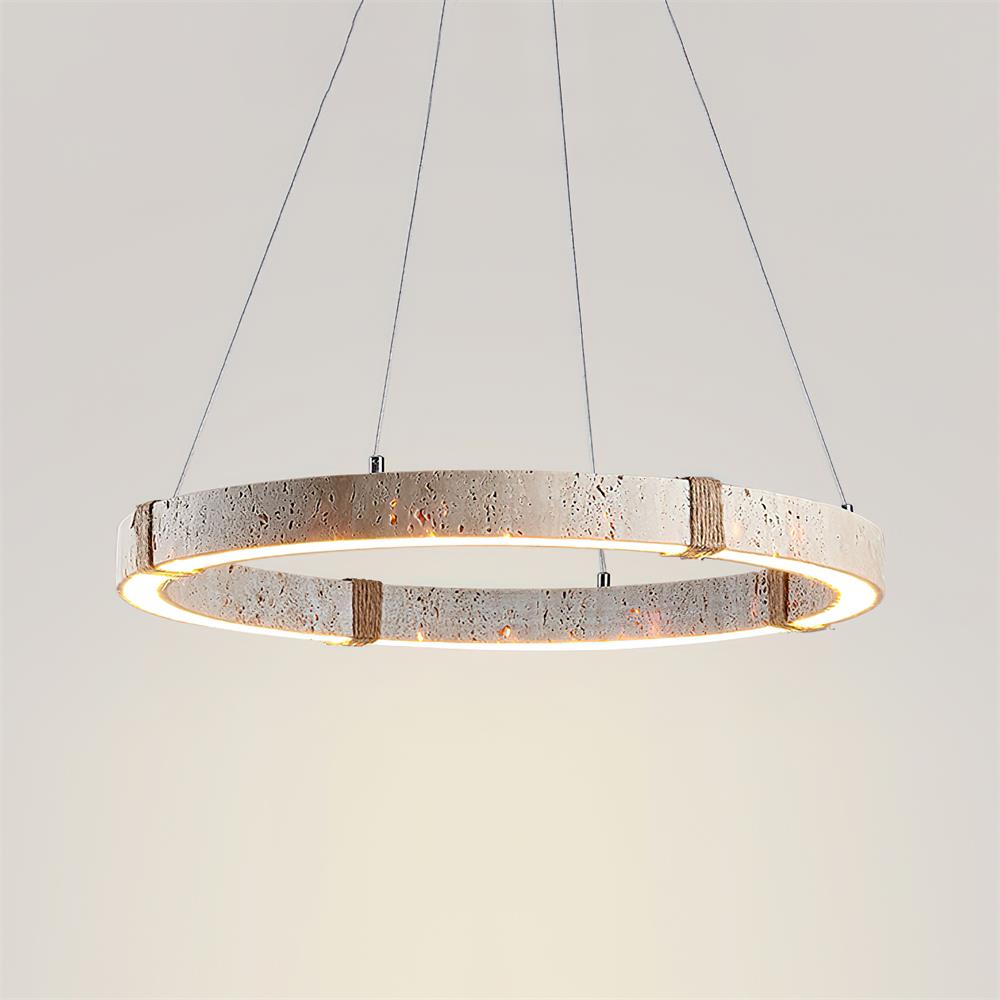 Dinalores Travertine Pendant Light