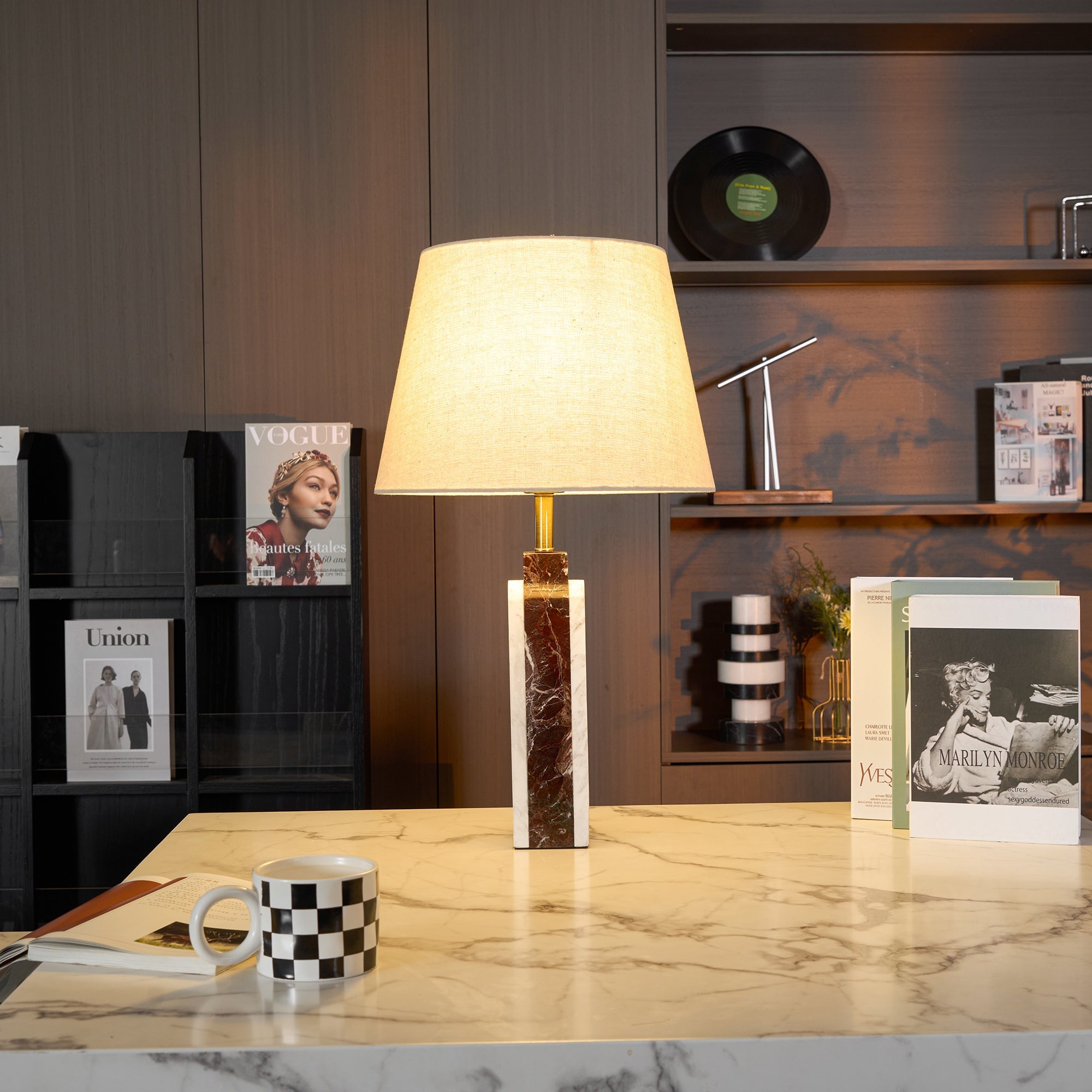 Melorese Marble Table Lamp