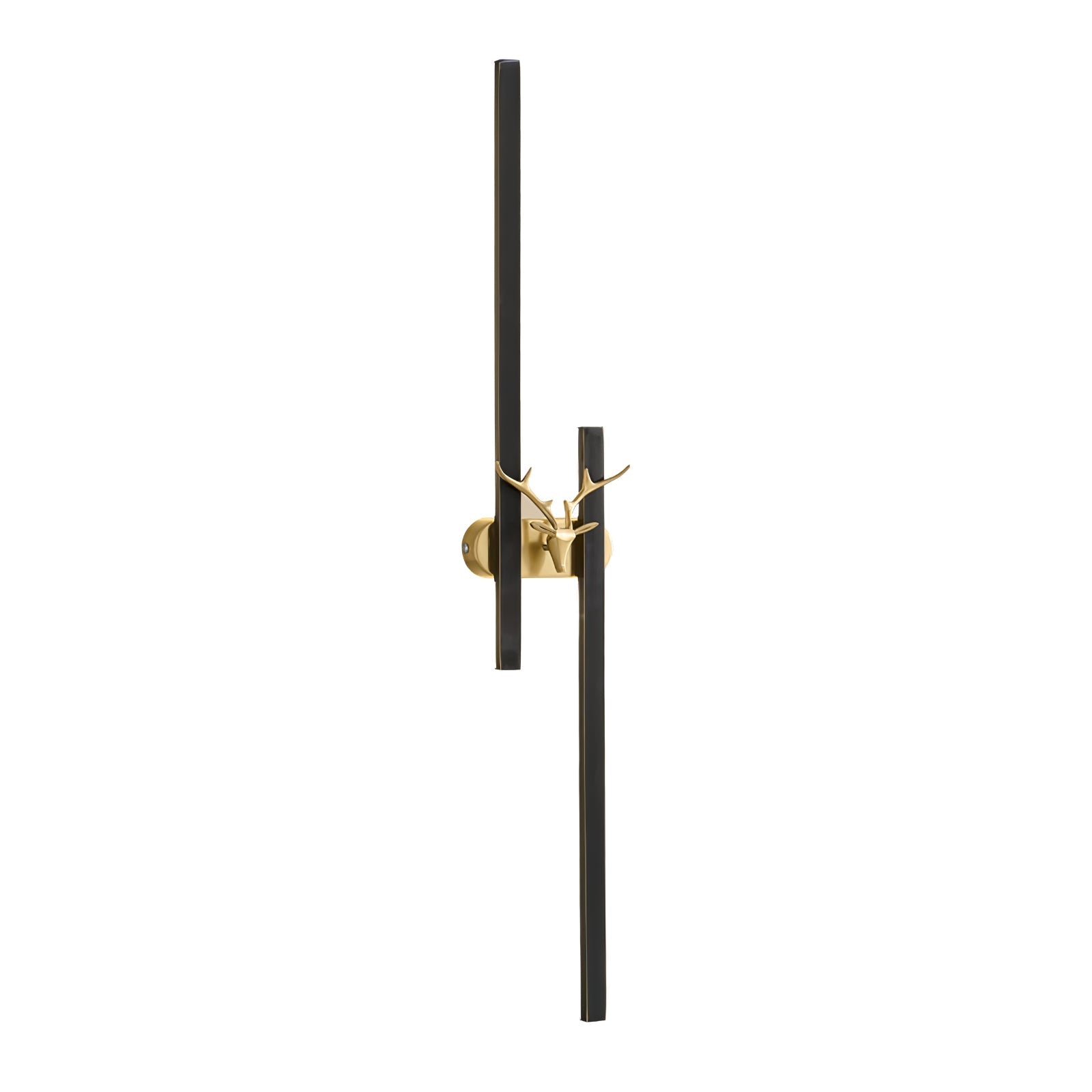 Brass Deer Design Wall Light
