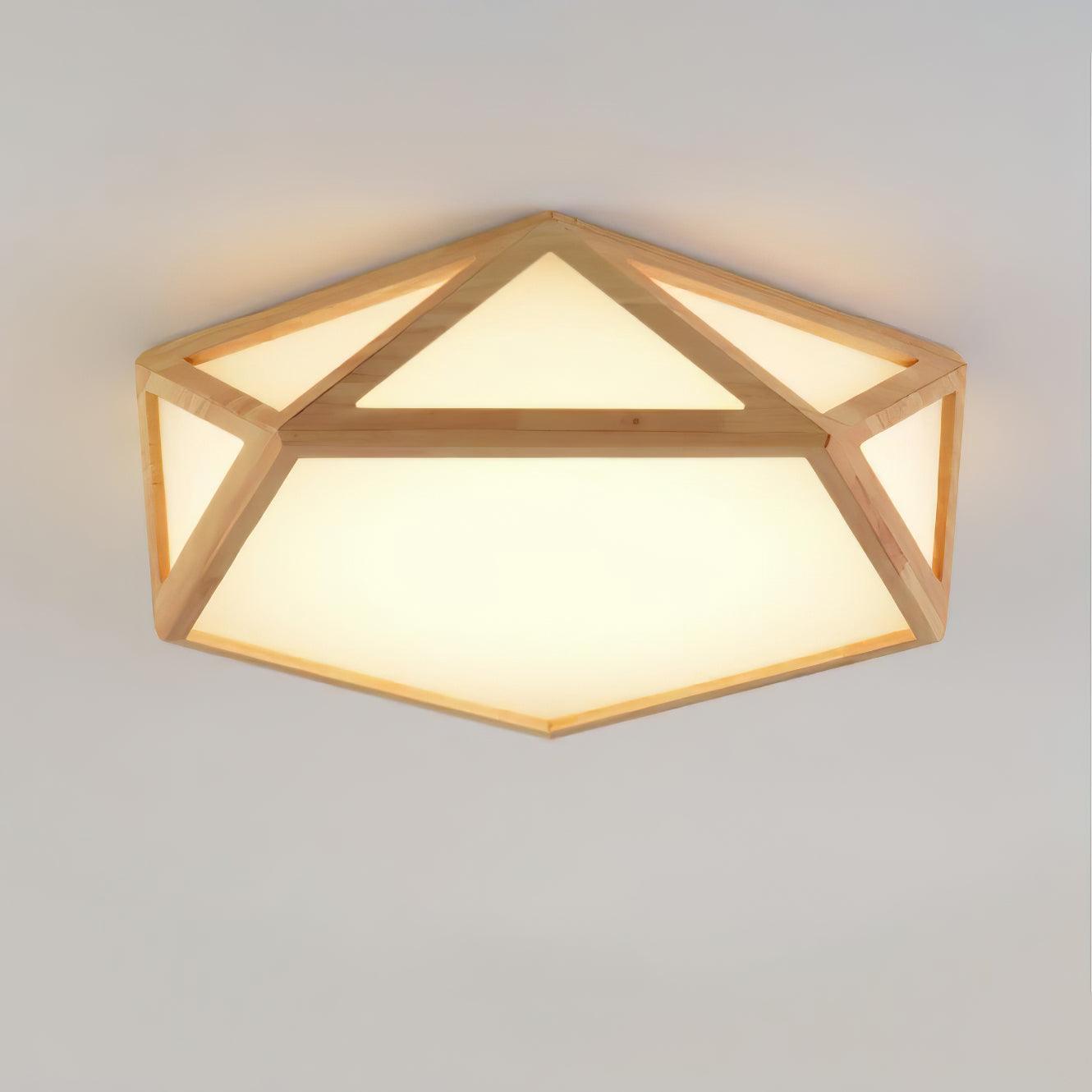 Dooles Wooden Ceiling Light